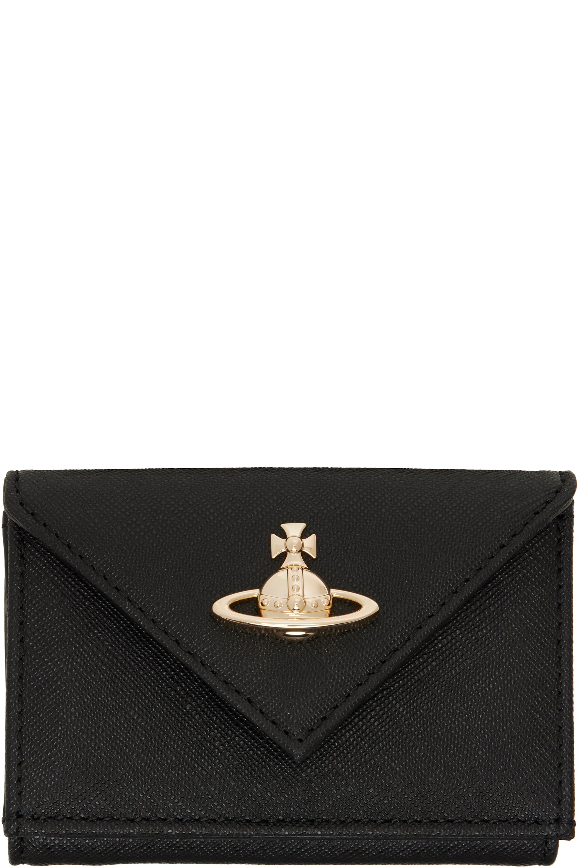 Vivienne Westwood - Black Envelope Billfold Wallet