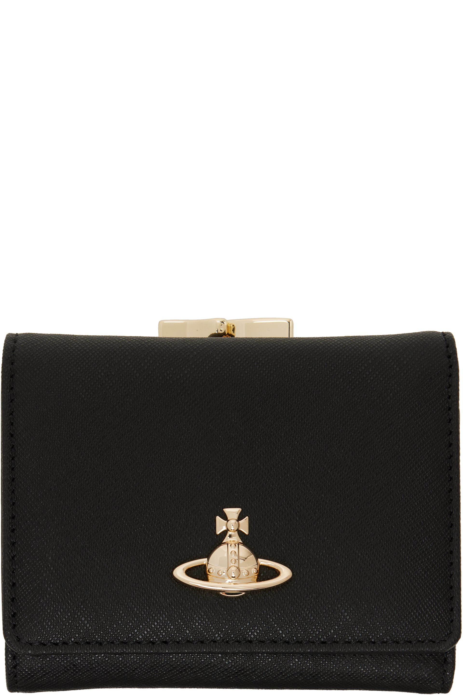 Vivienne Westwood - Black Small Frame Wallet