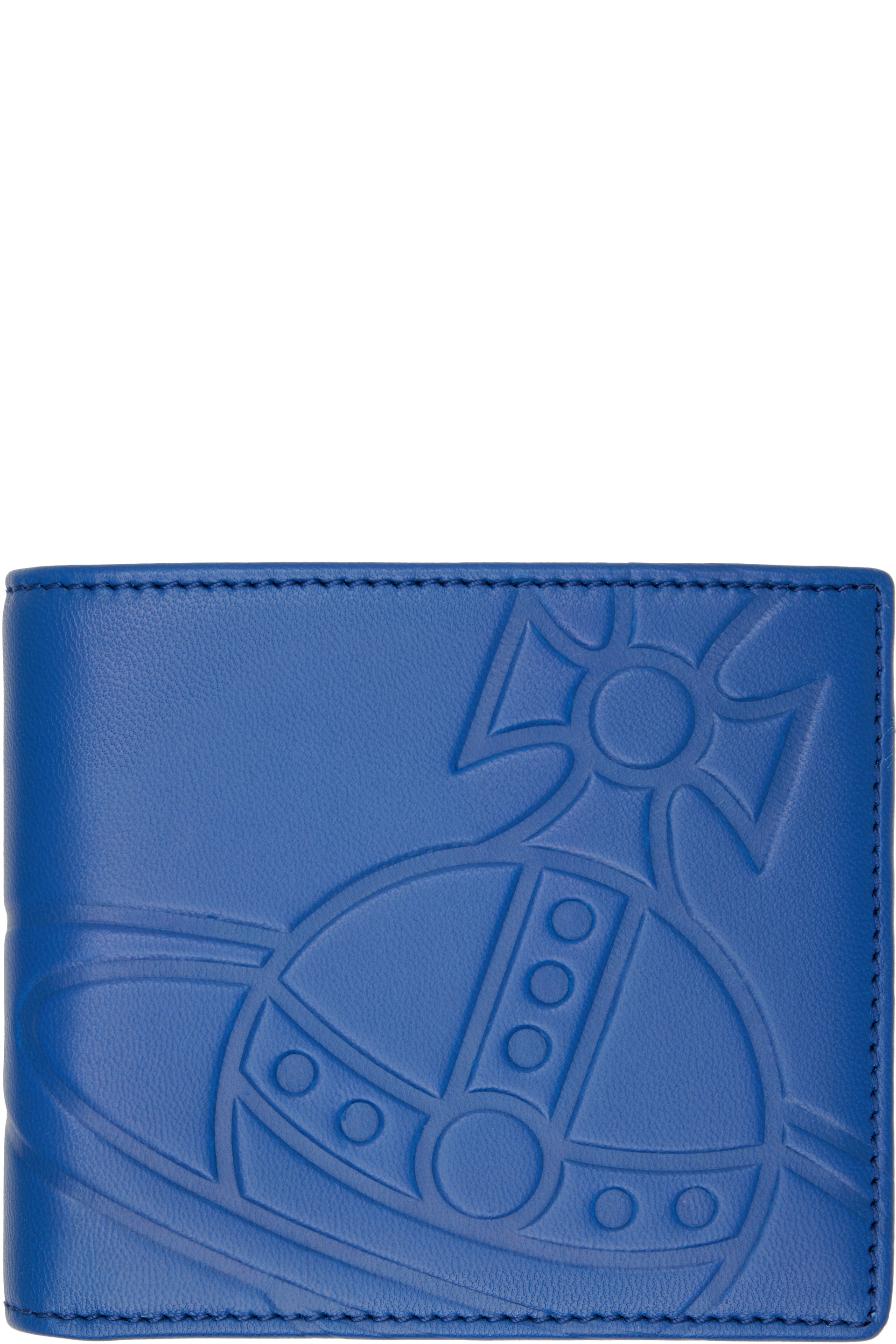 Vivienne Westwood - Blue Billfold Wallet