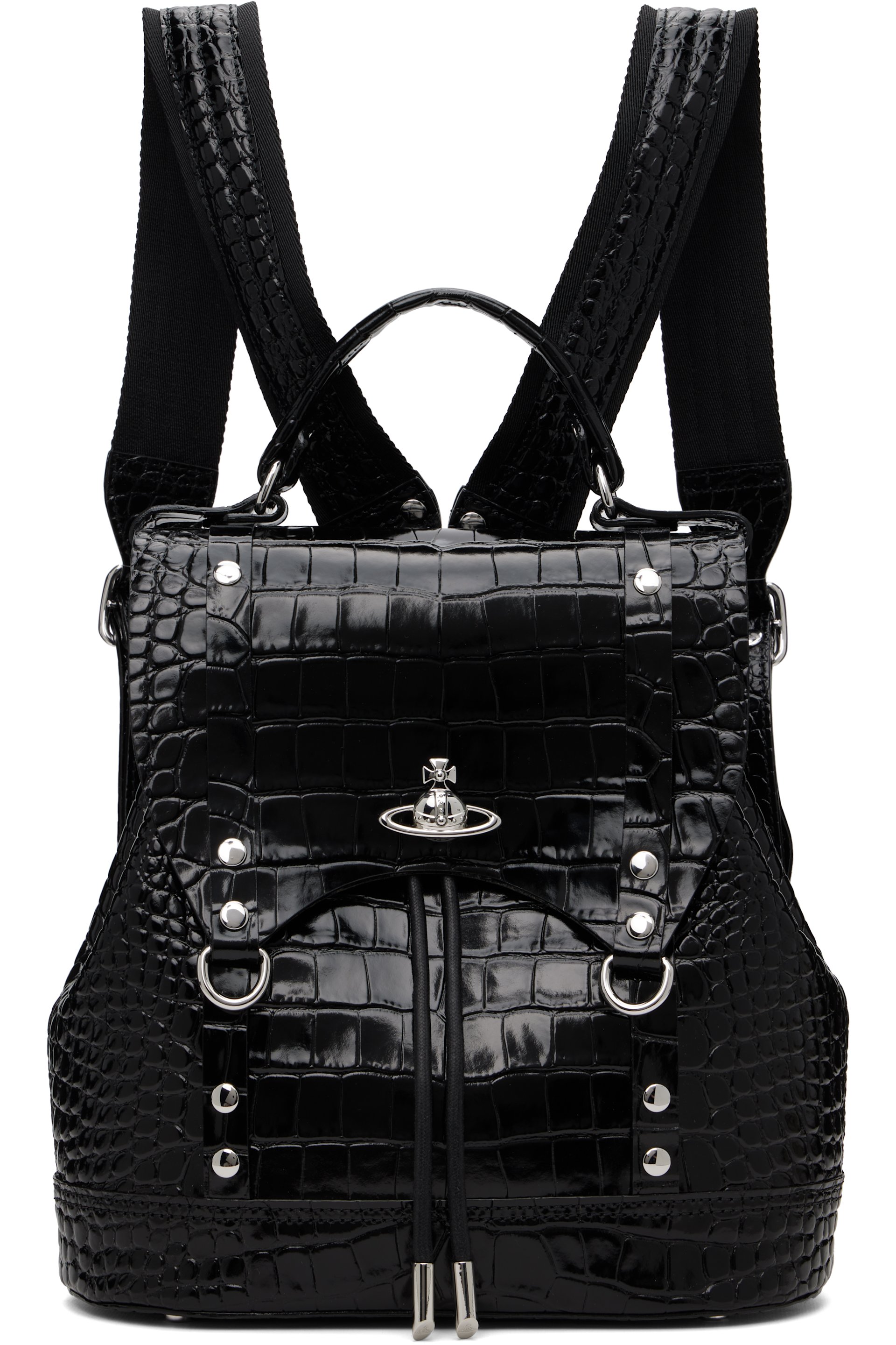 Vivienne Westwood - Black Max Small Backpack