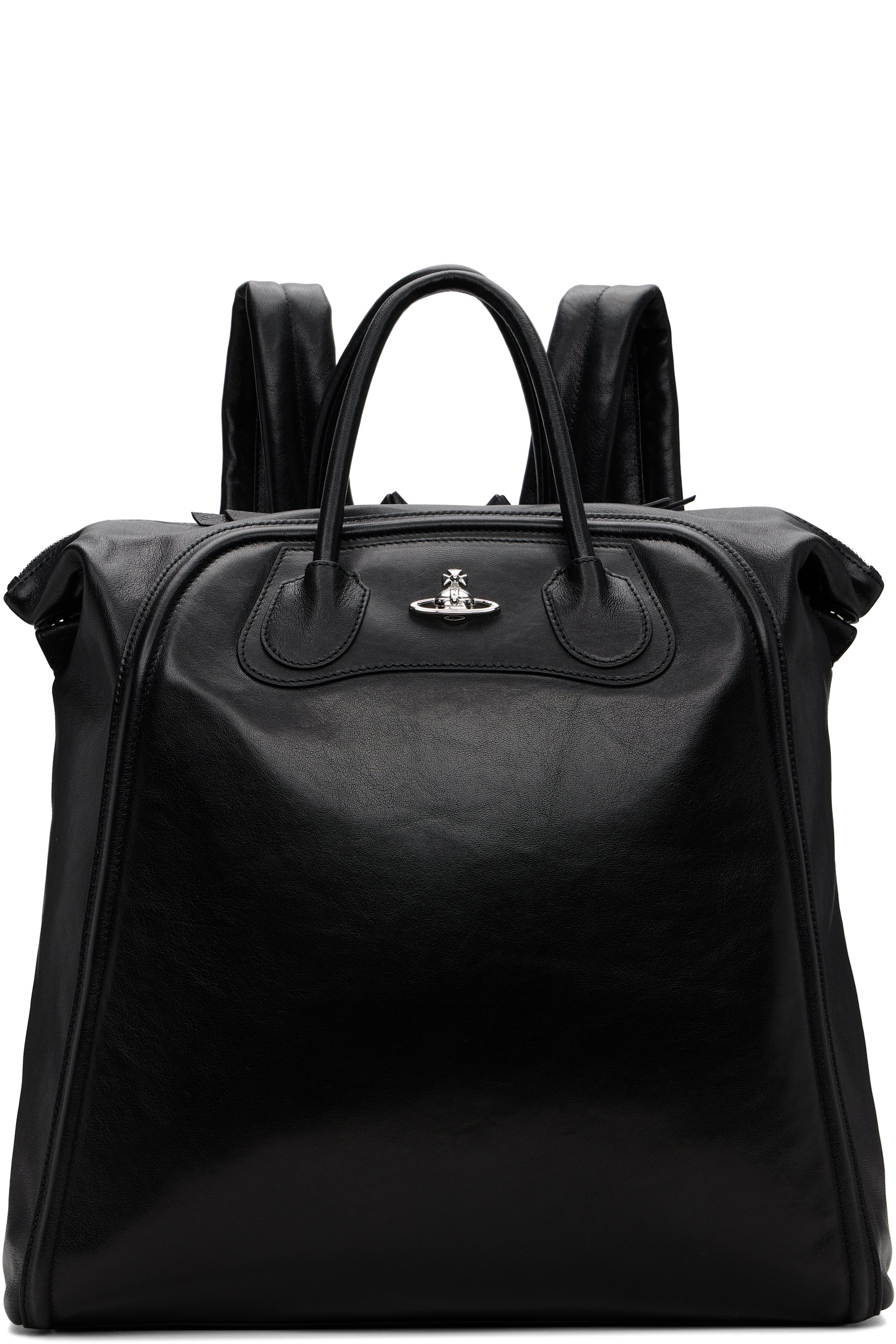 Vivienne Westwood - Black Bobby Large Backpack