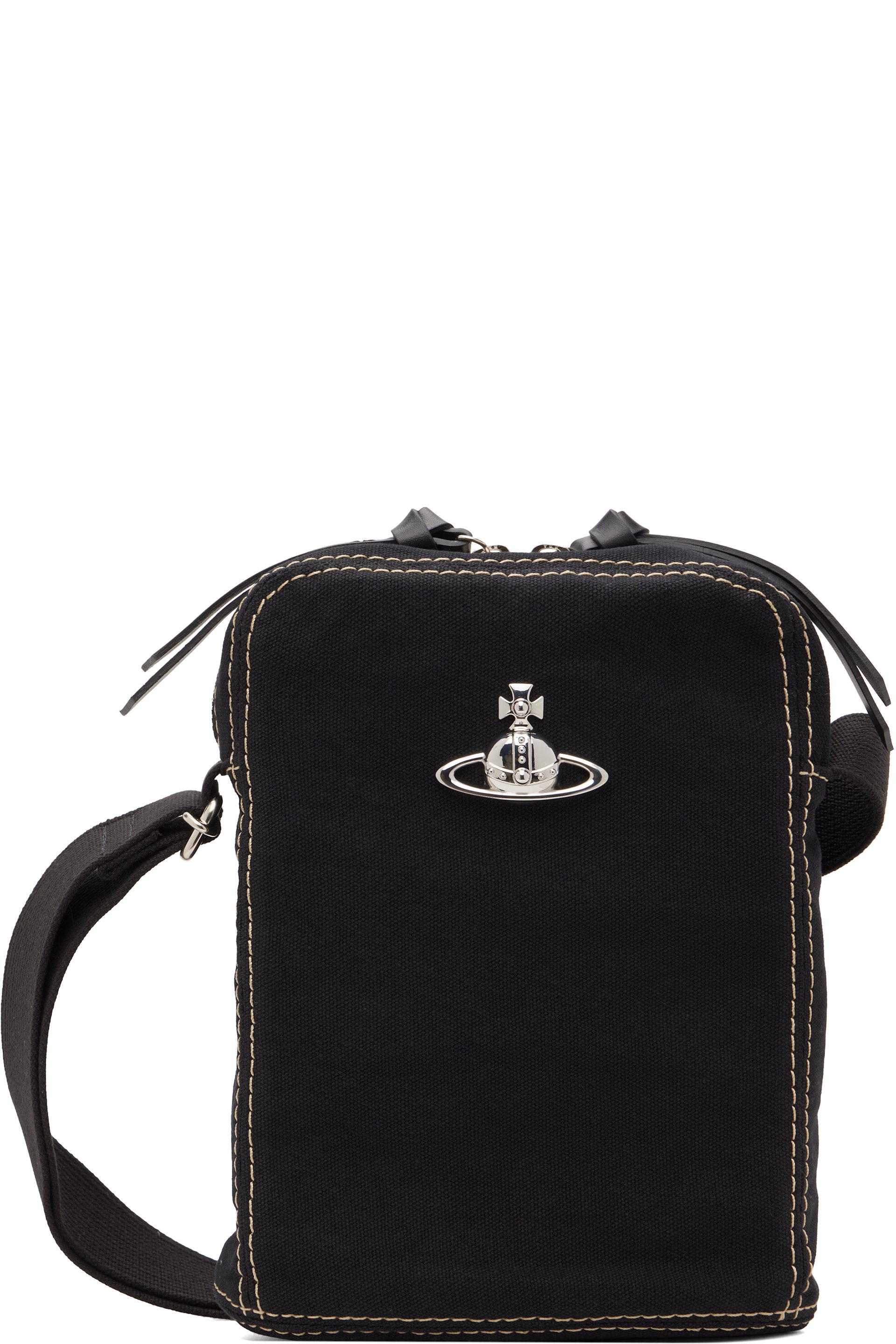 Vivienne Westwood - Black Luke N/S Crossbody Bag