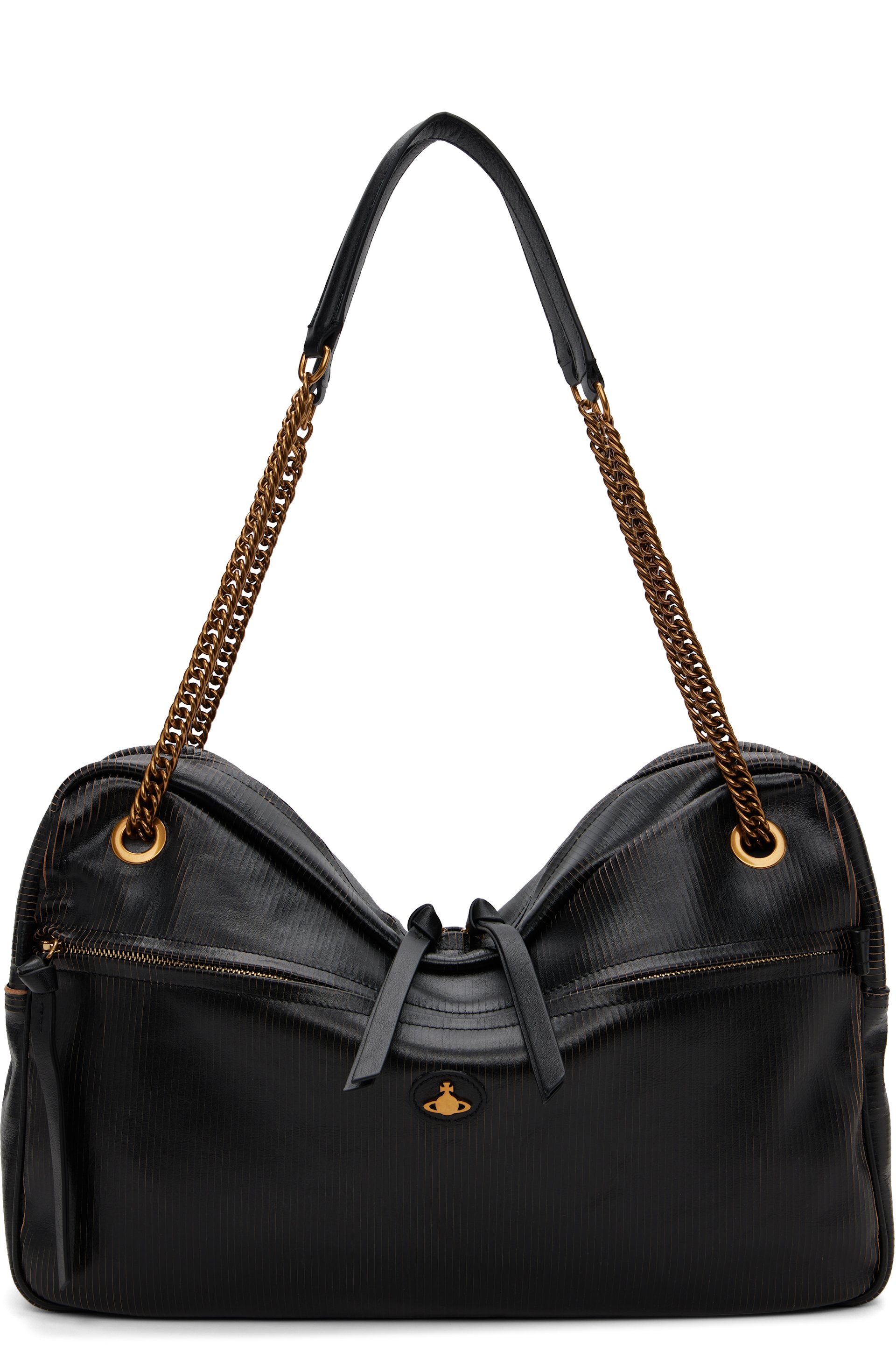 Vivienne Westwood - Black Dolce Large Shoulder Bag