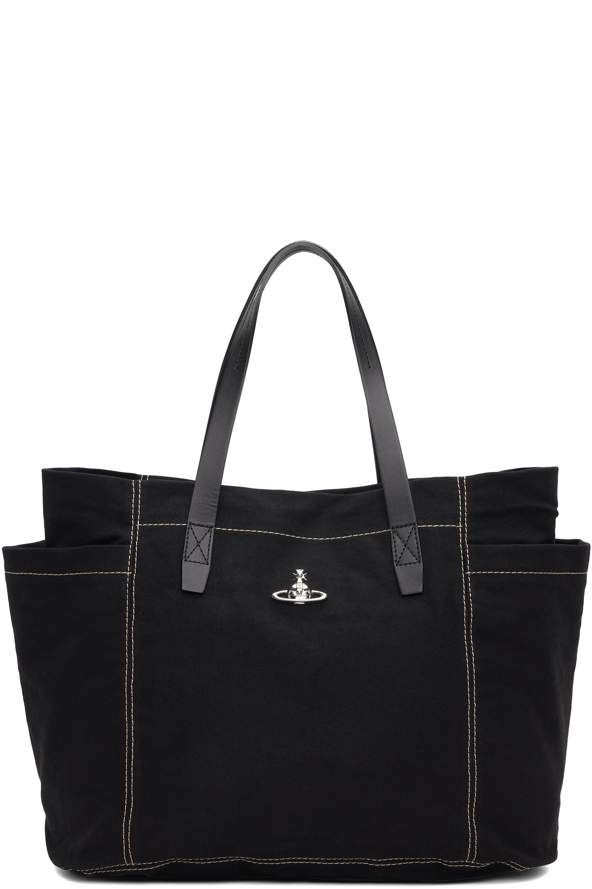 Vivienne Westwood - Black Henry Medium Tote