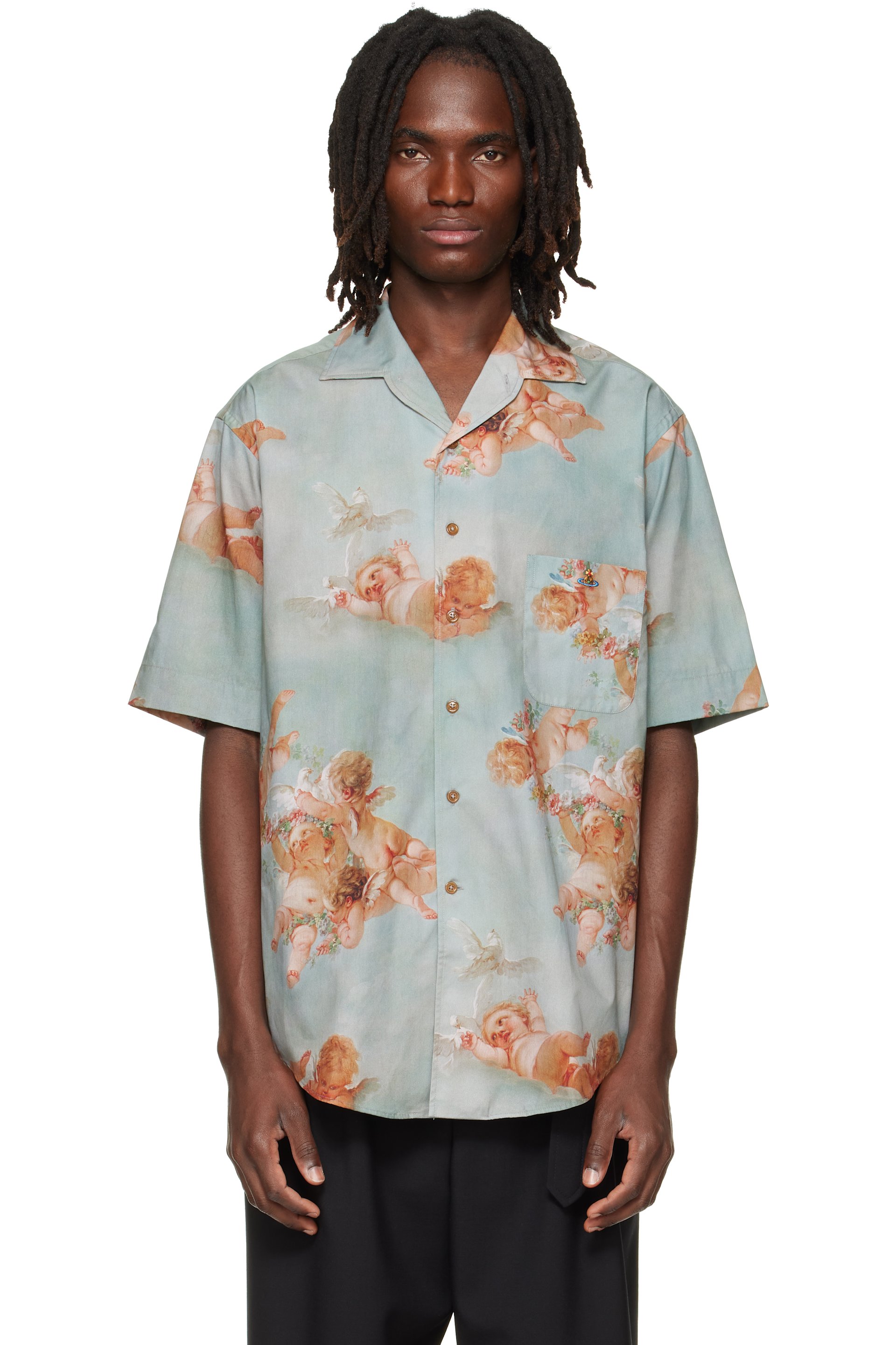 Vivienne Westwood - Blue Bowling Shirt