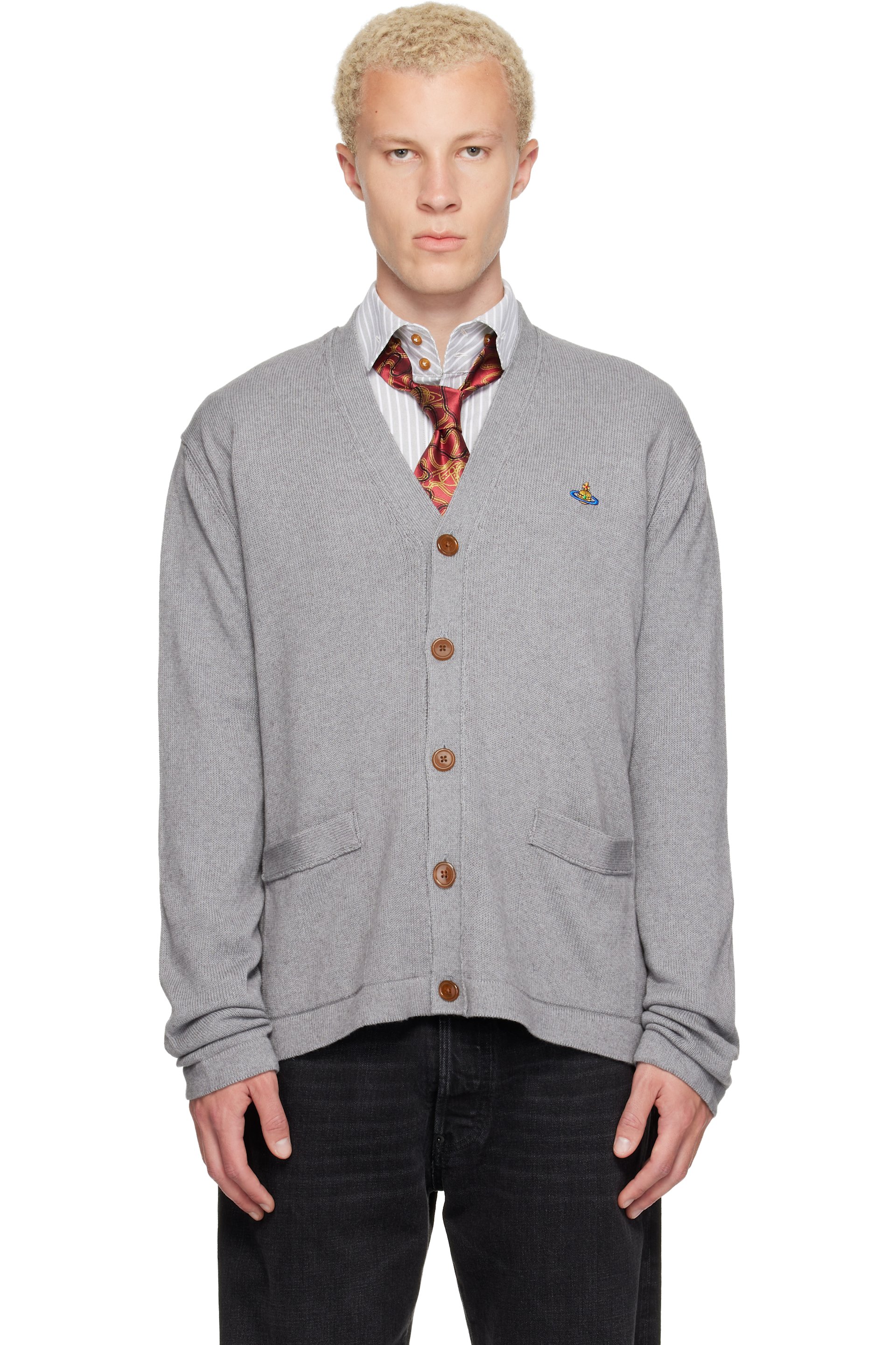 Vivienne Westwood - Gray Alex Cardigan