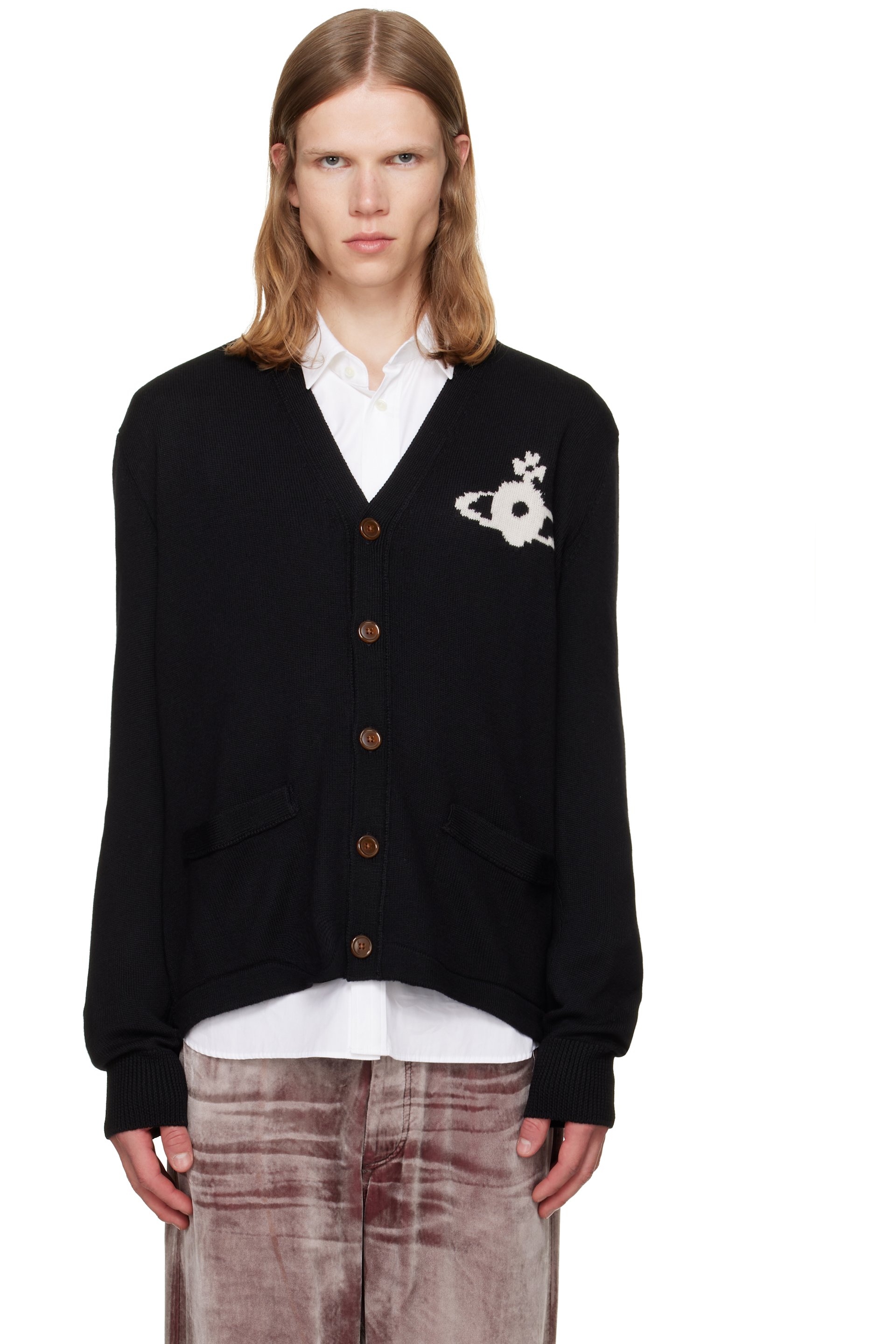Vivienne Westwood - Black Alex Cardigan