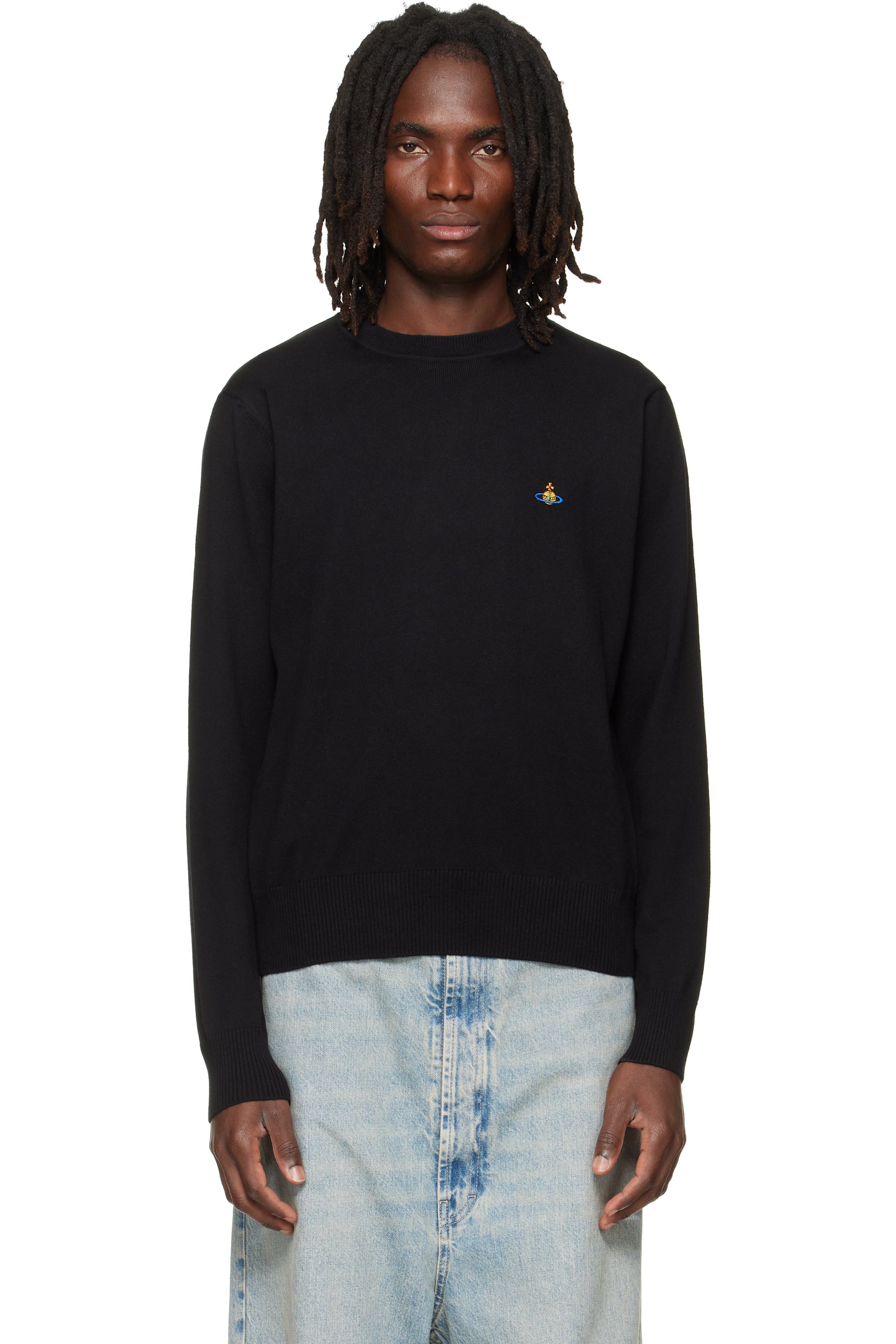 Vivienne Westwood - Black Alex Round Neck Sweater