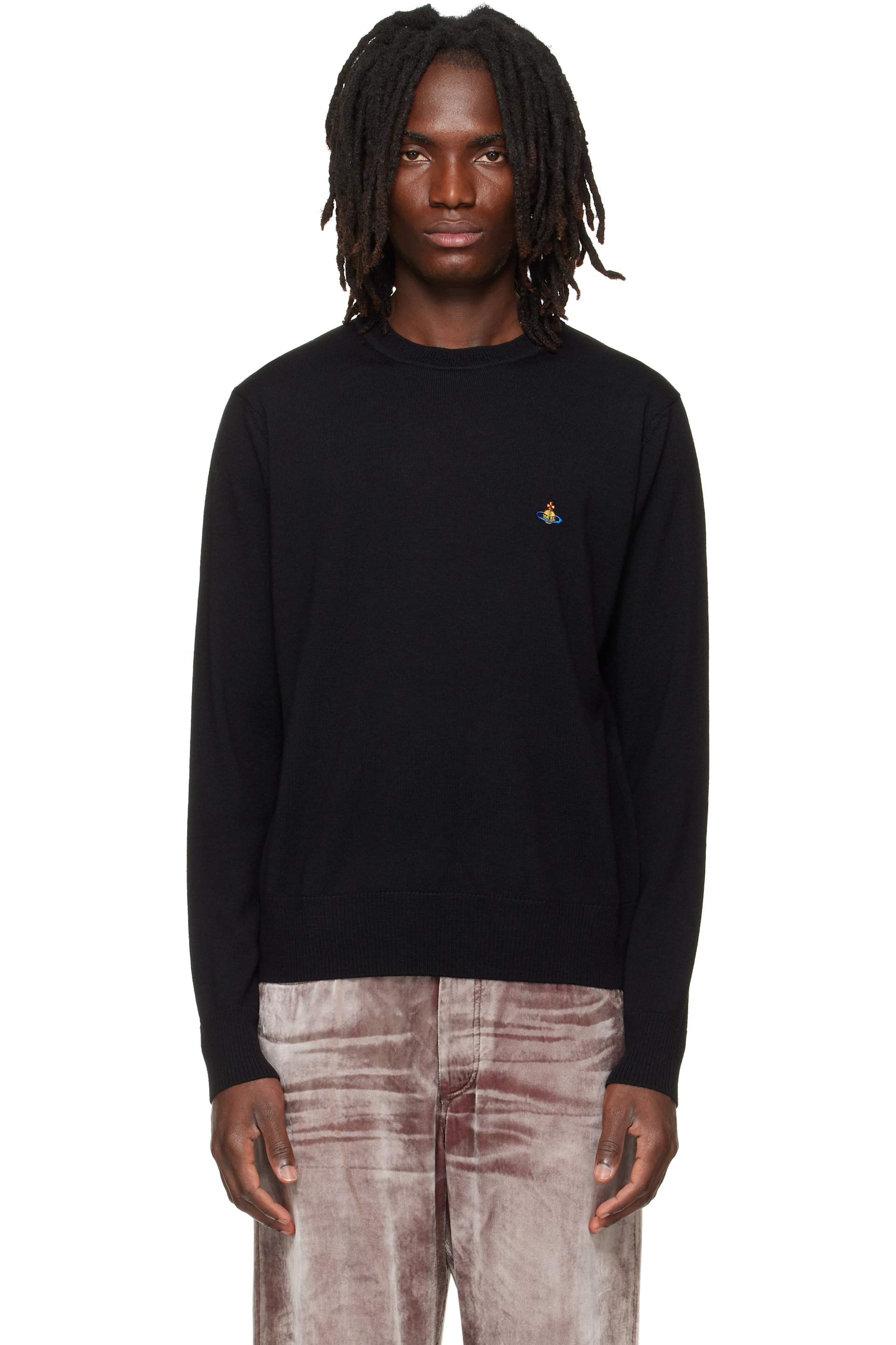 Vivienne Westwood - Black Alex Round Neck Sweater