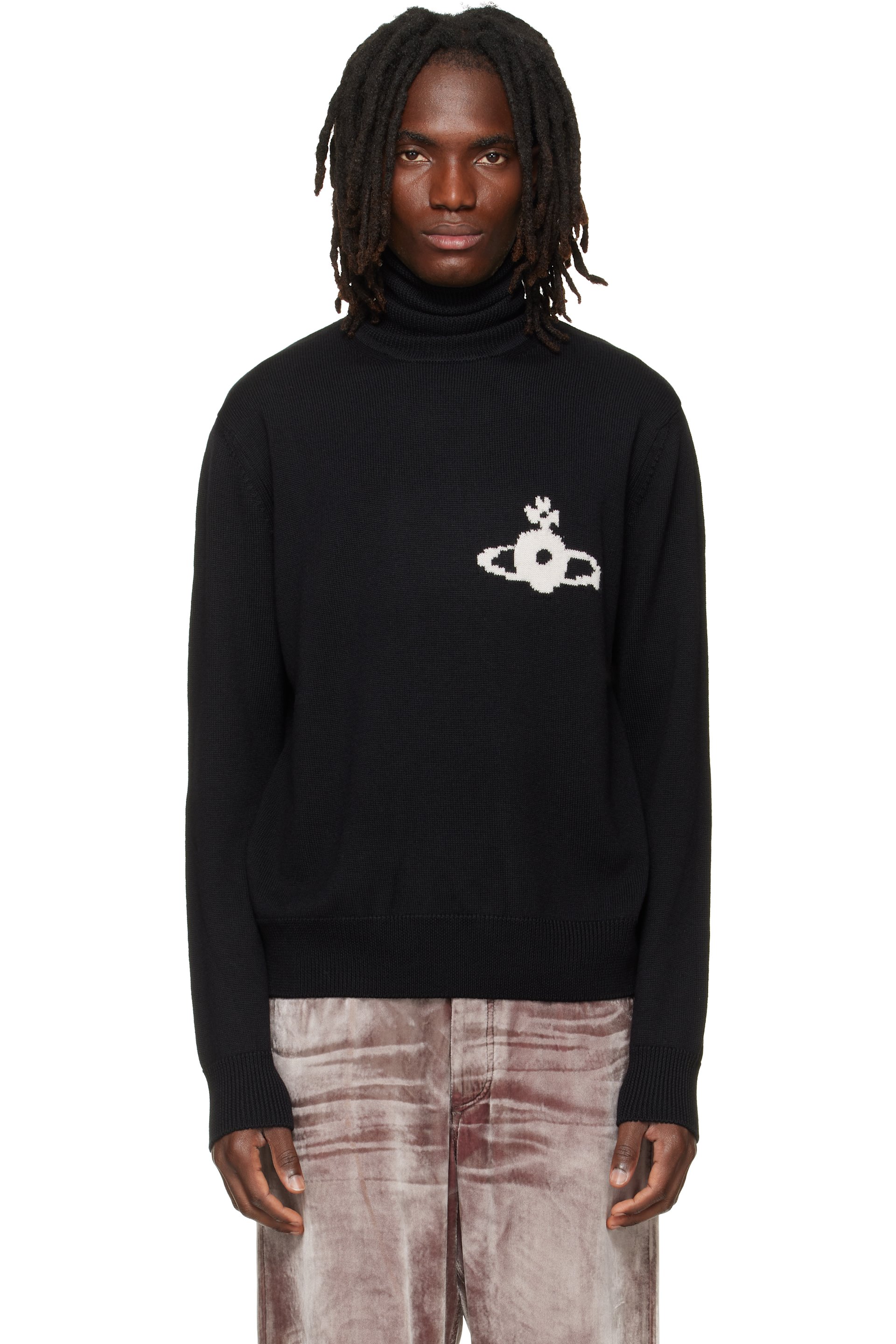 Vivienne Westwood - Black Mark Turtleneck