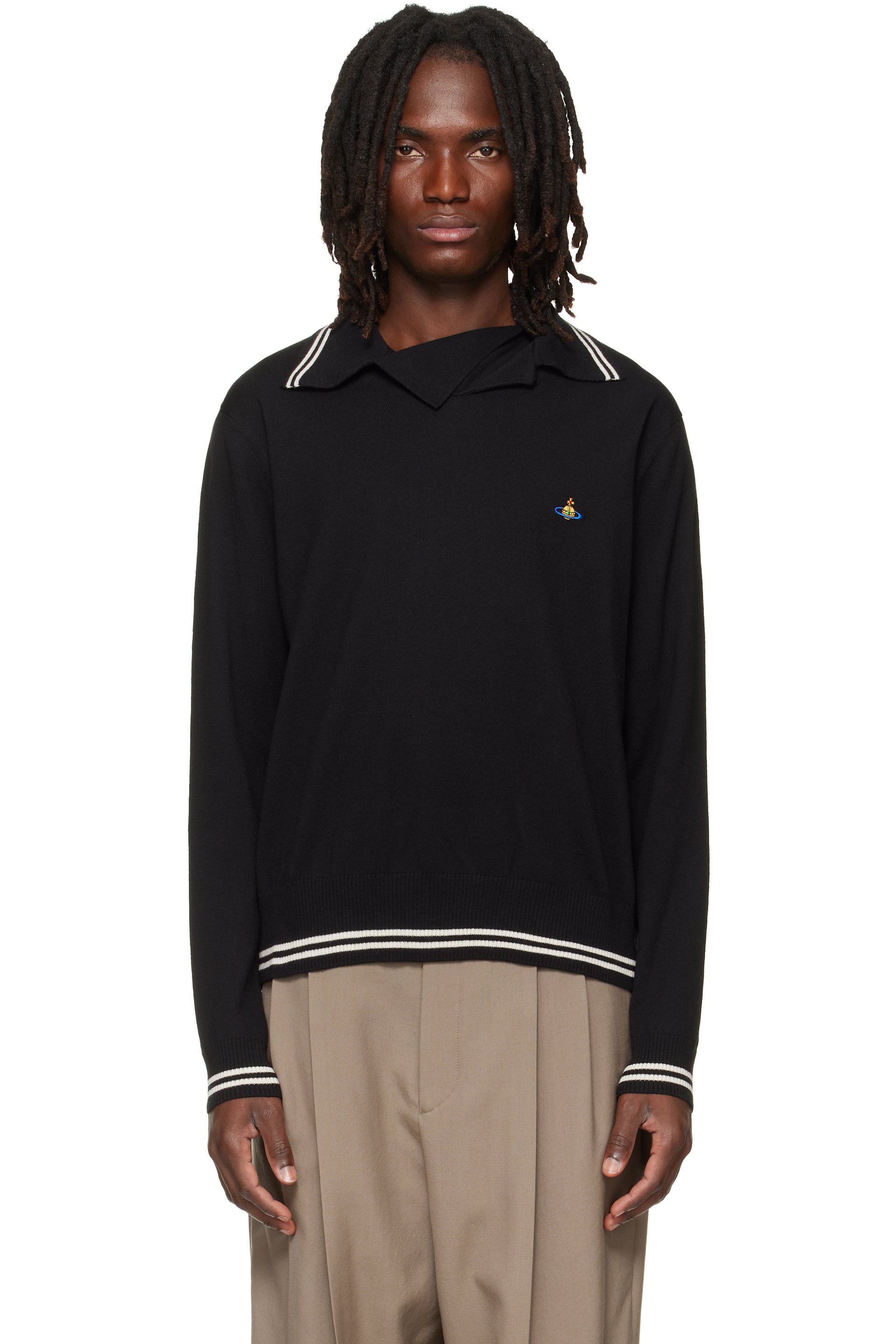Vivienne Westwood - Black Doubletake Polo