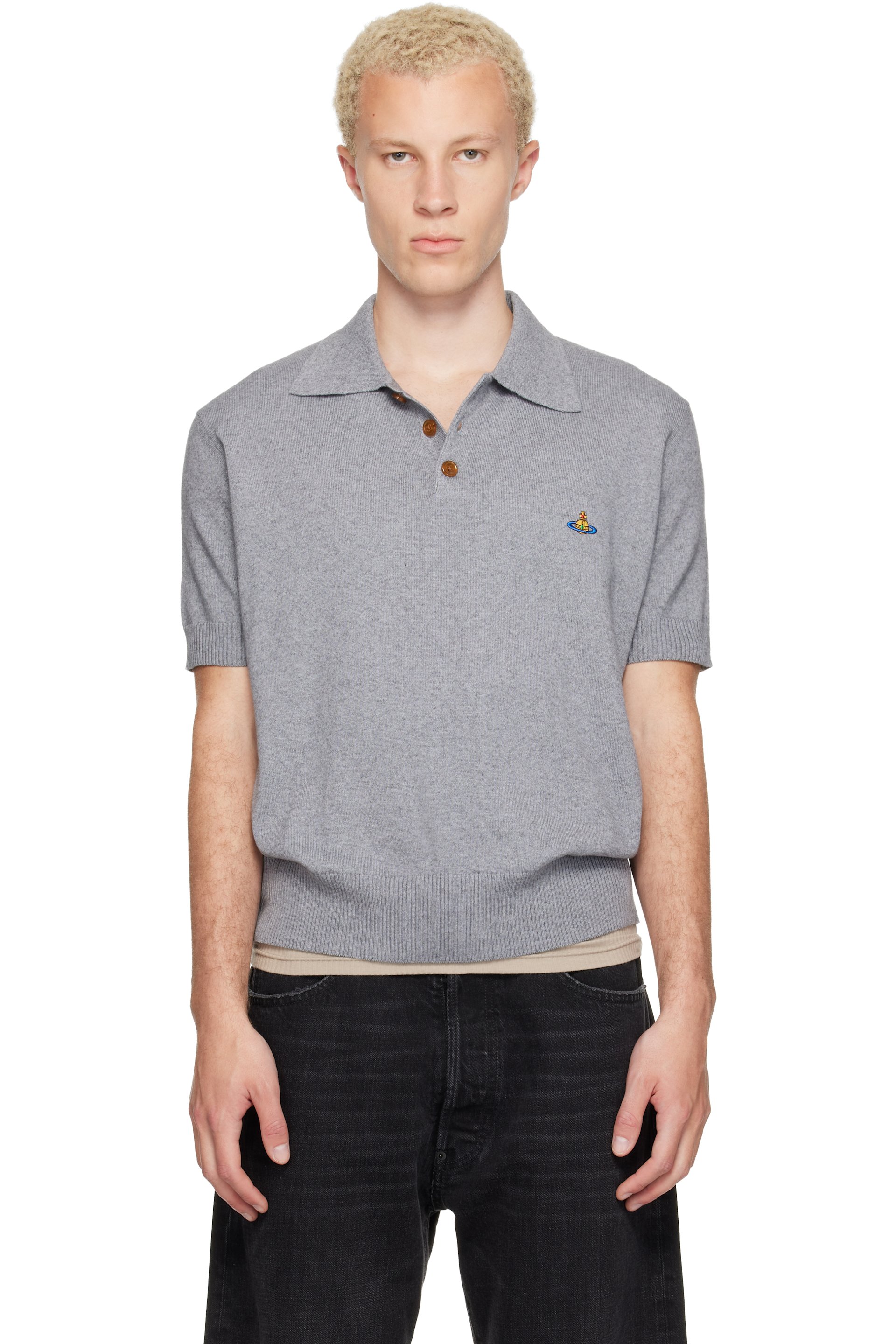 Vivienne Westwood - Gray Mark Polo
