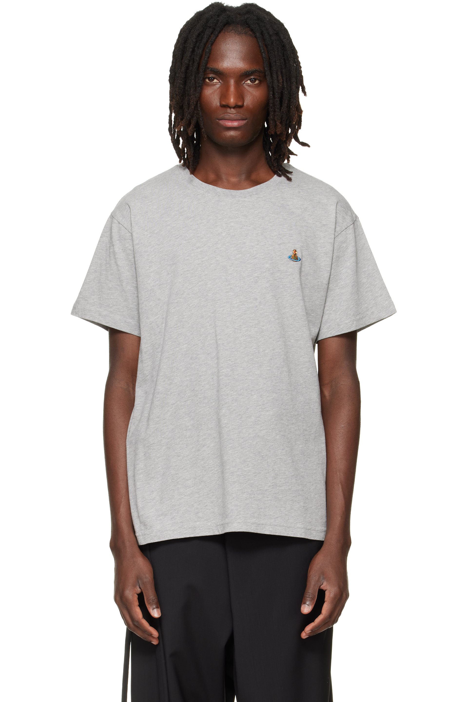 Vivienne Westwood - Gray Classic Orb T-shirt