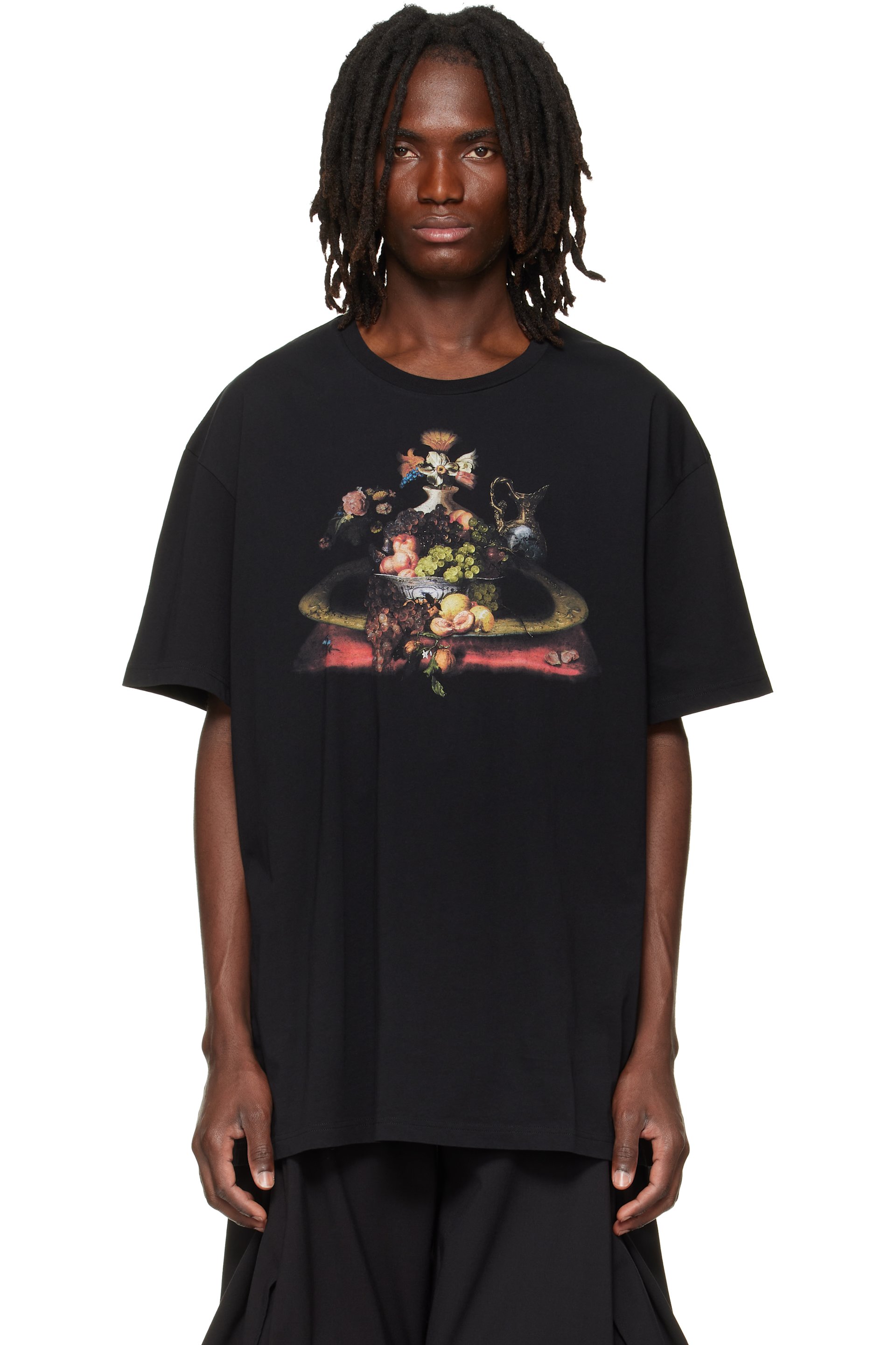 Vivienne Westwood - Black Still Life Orb Oversized T-shirt