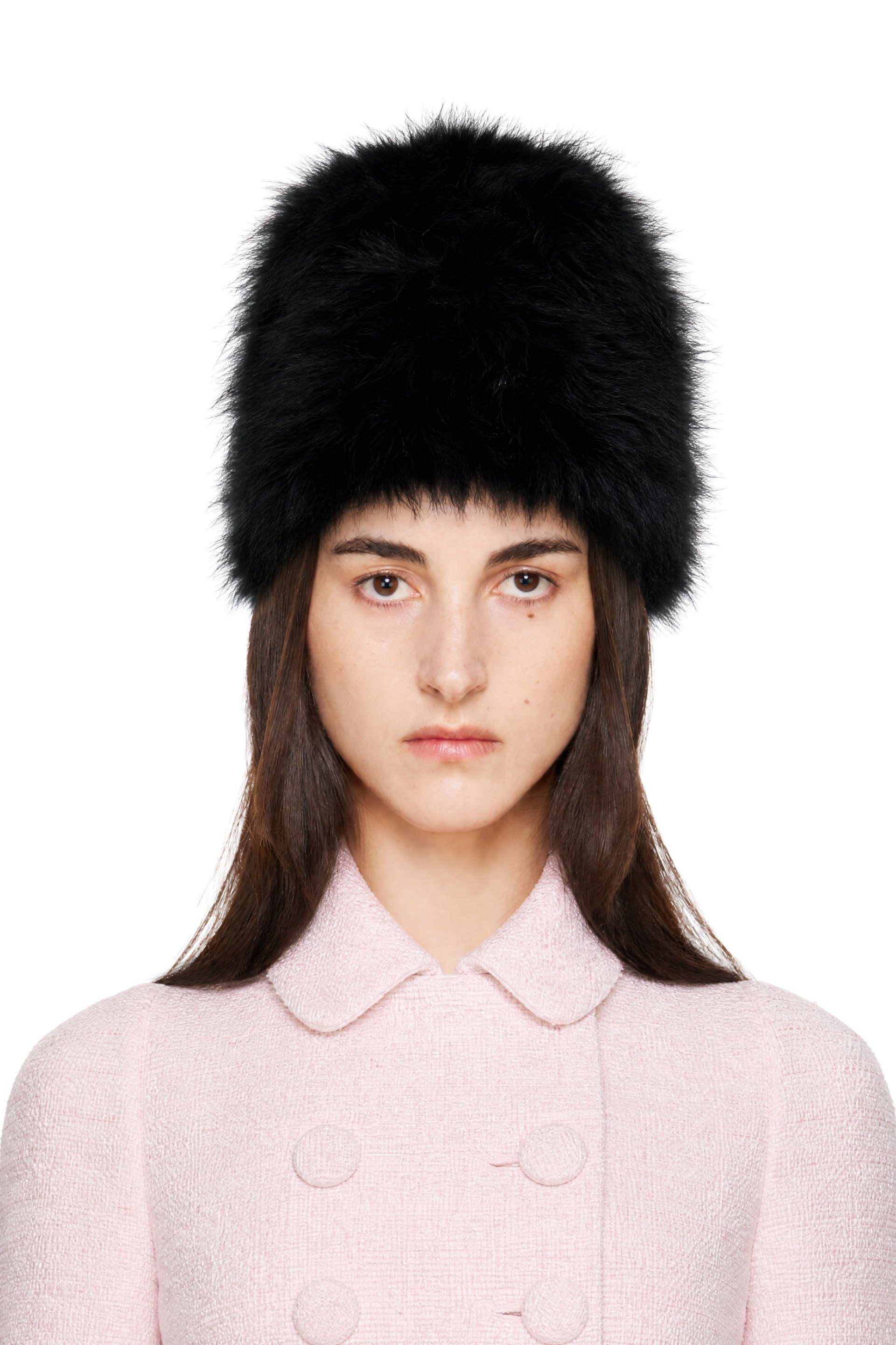 LAURA ANDRASCHKO - Black Buckingham Palace Hat