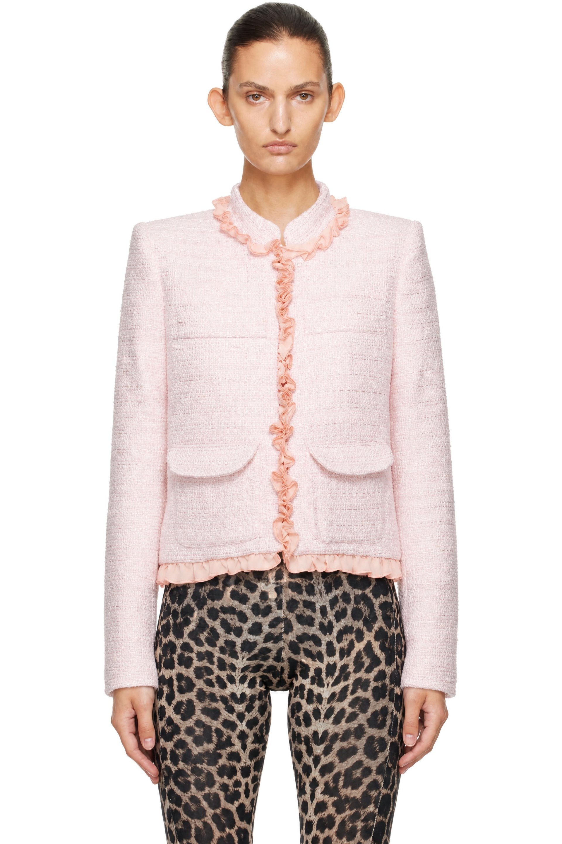 LAURA ANDRASCHKO - Pink Jackie-O Blazer
