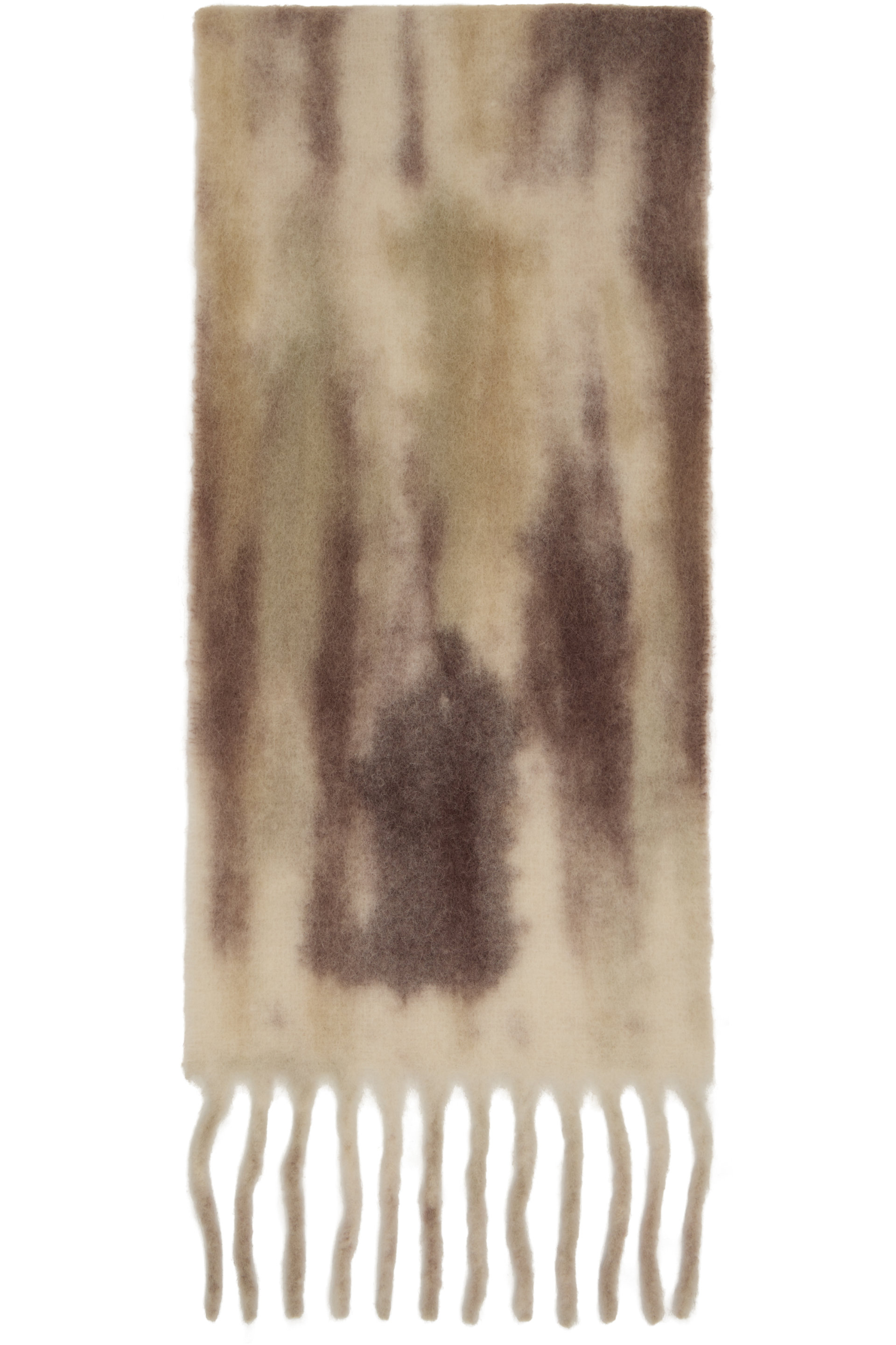 colbo - Taupe & Beige Alpaca Scarf