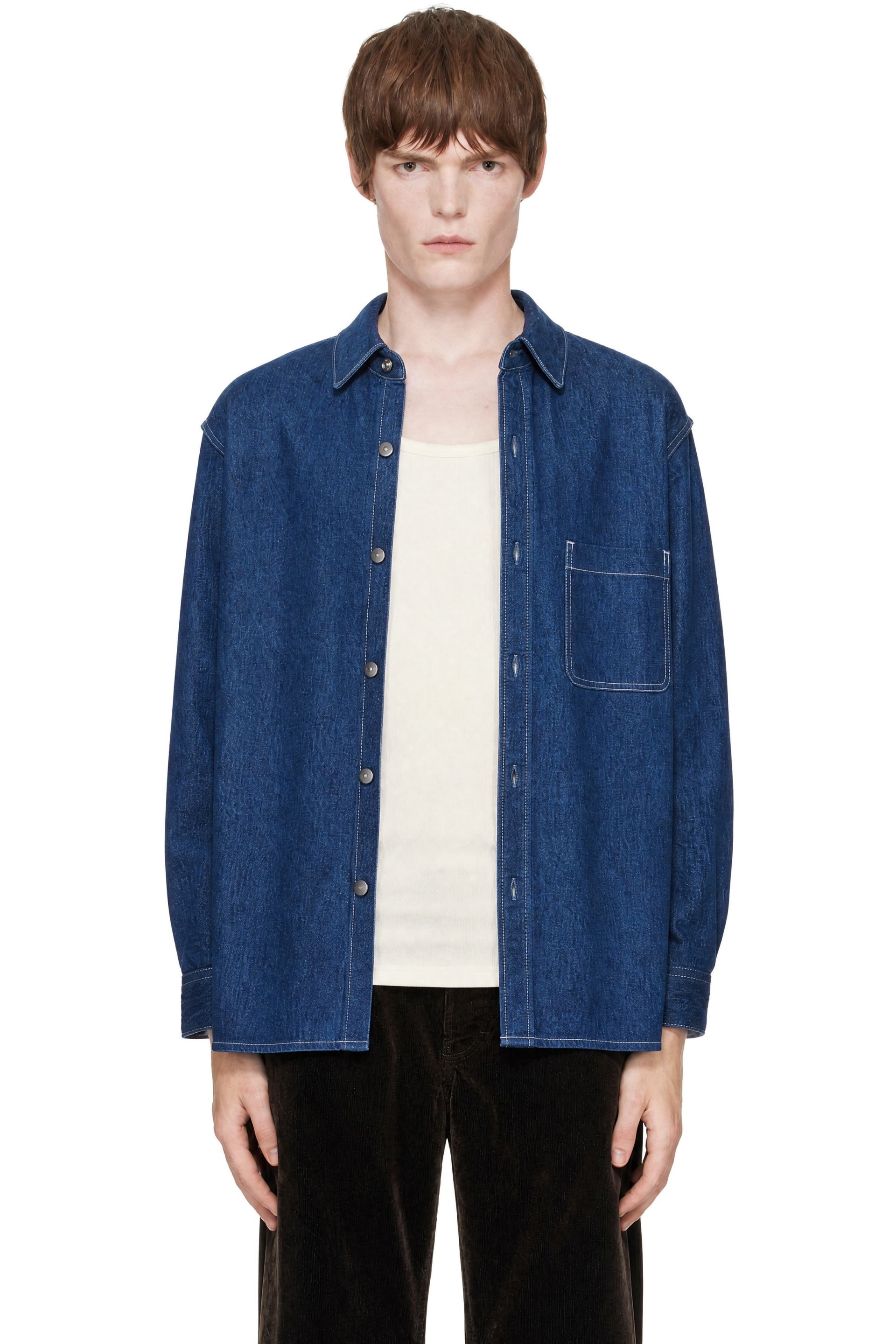 colbo - Surchemise bleue en denim