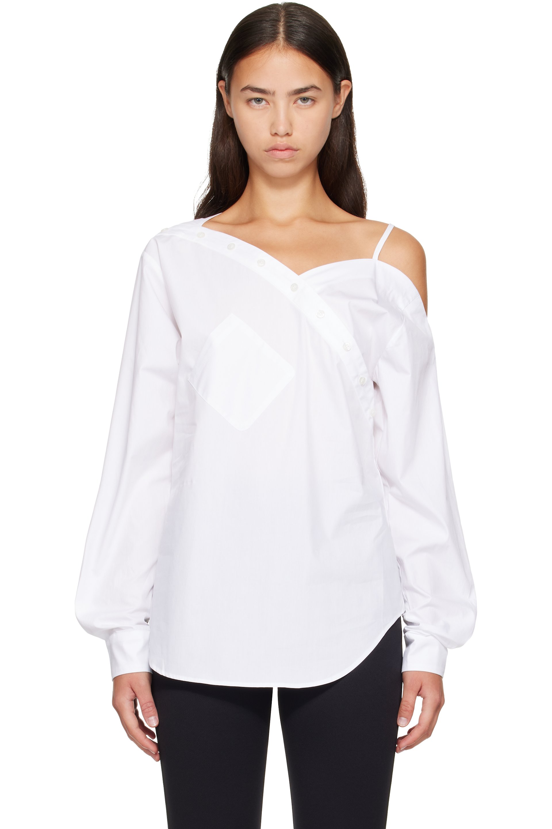 Coperni - White Heart Shirt