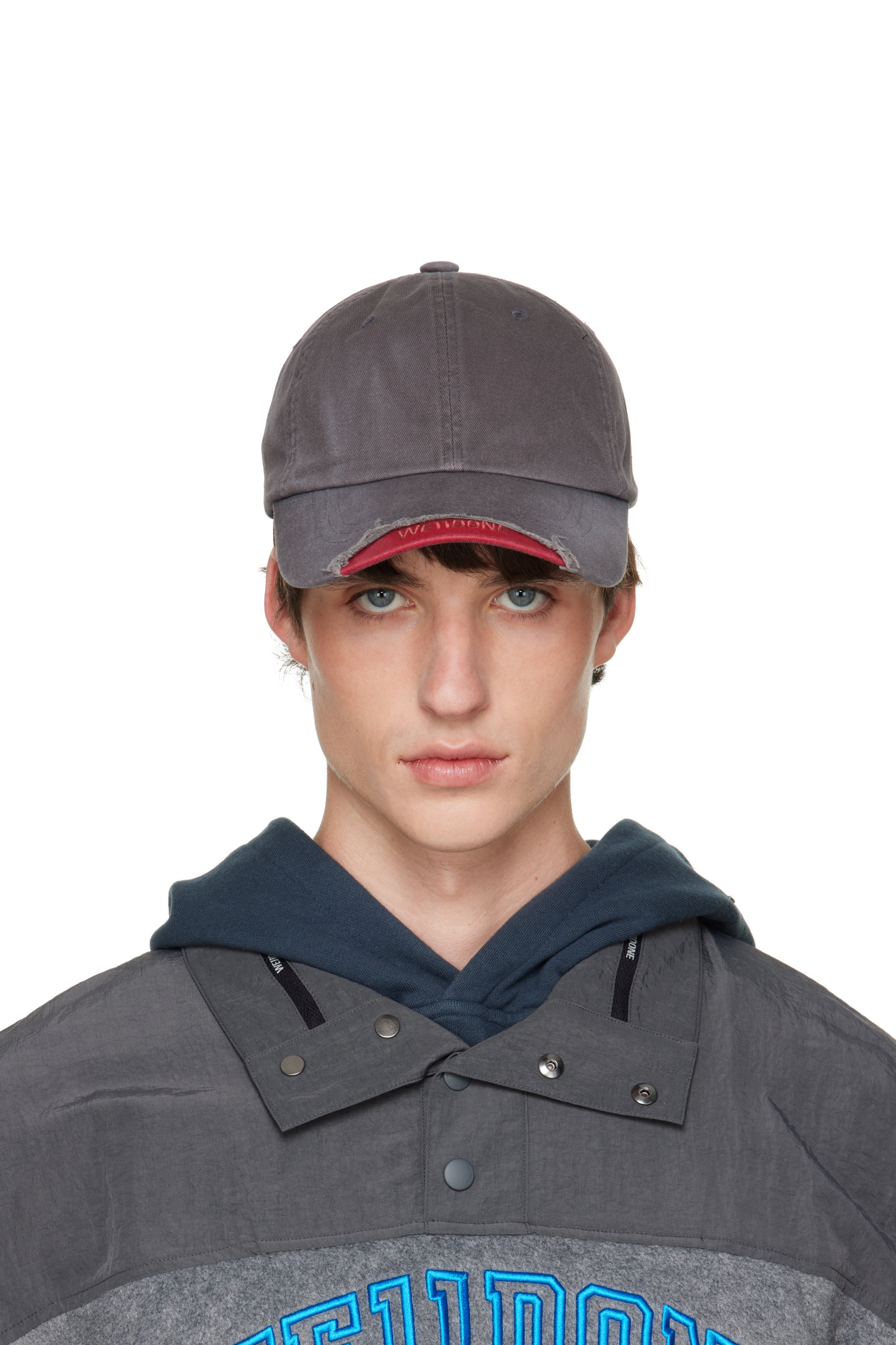 We11done - Gray Distressed Cap