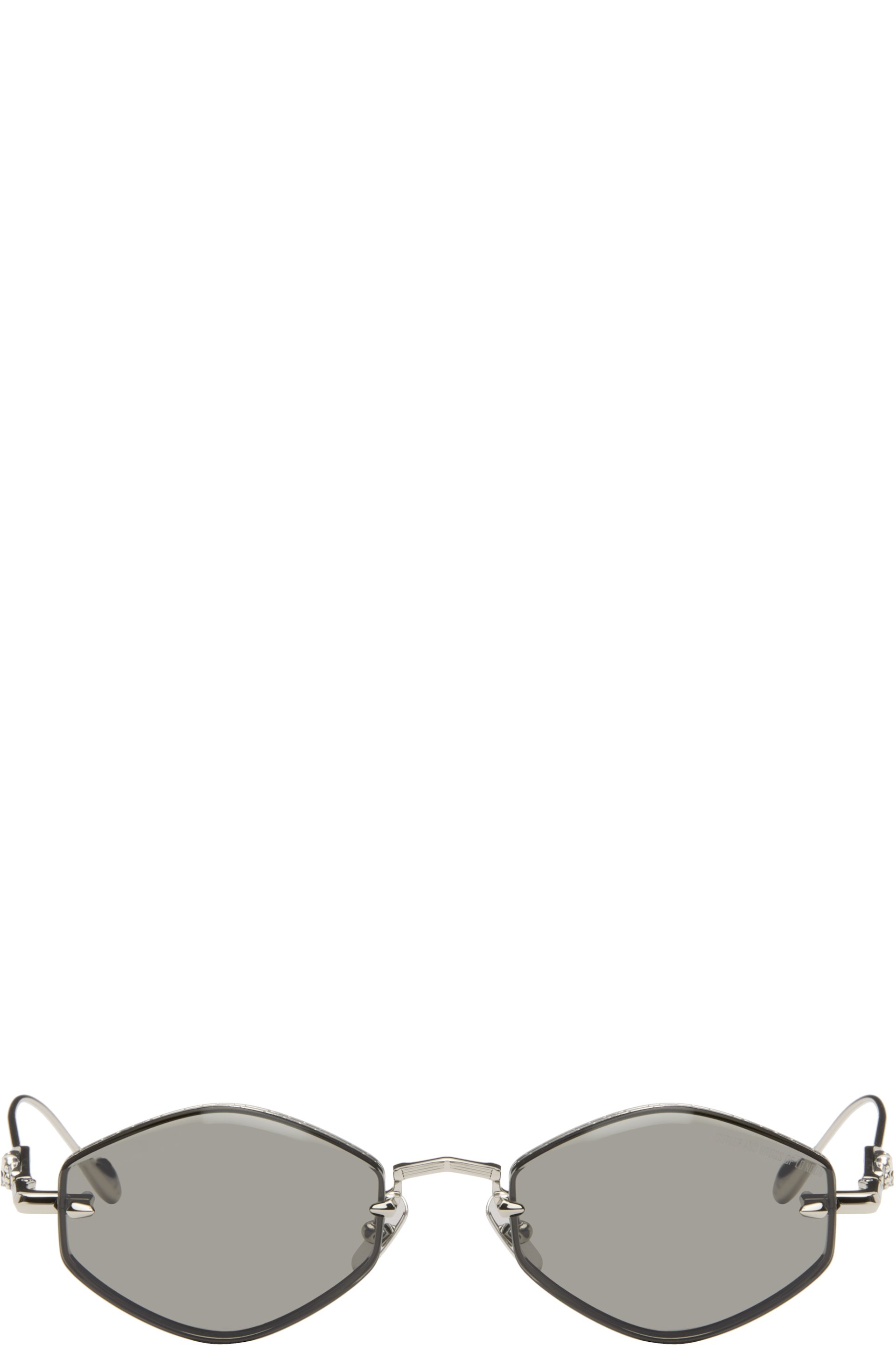 Cutler and Gross - Silver The Great Frog Edition Carol Sunglasses