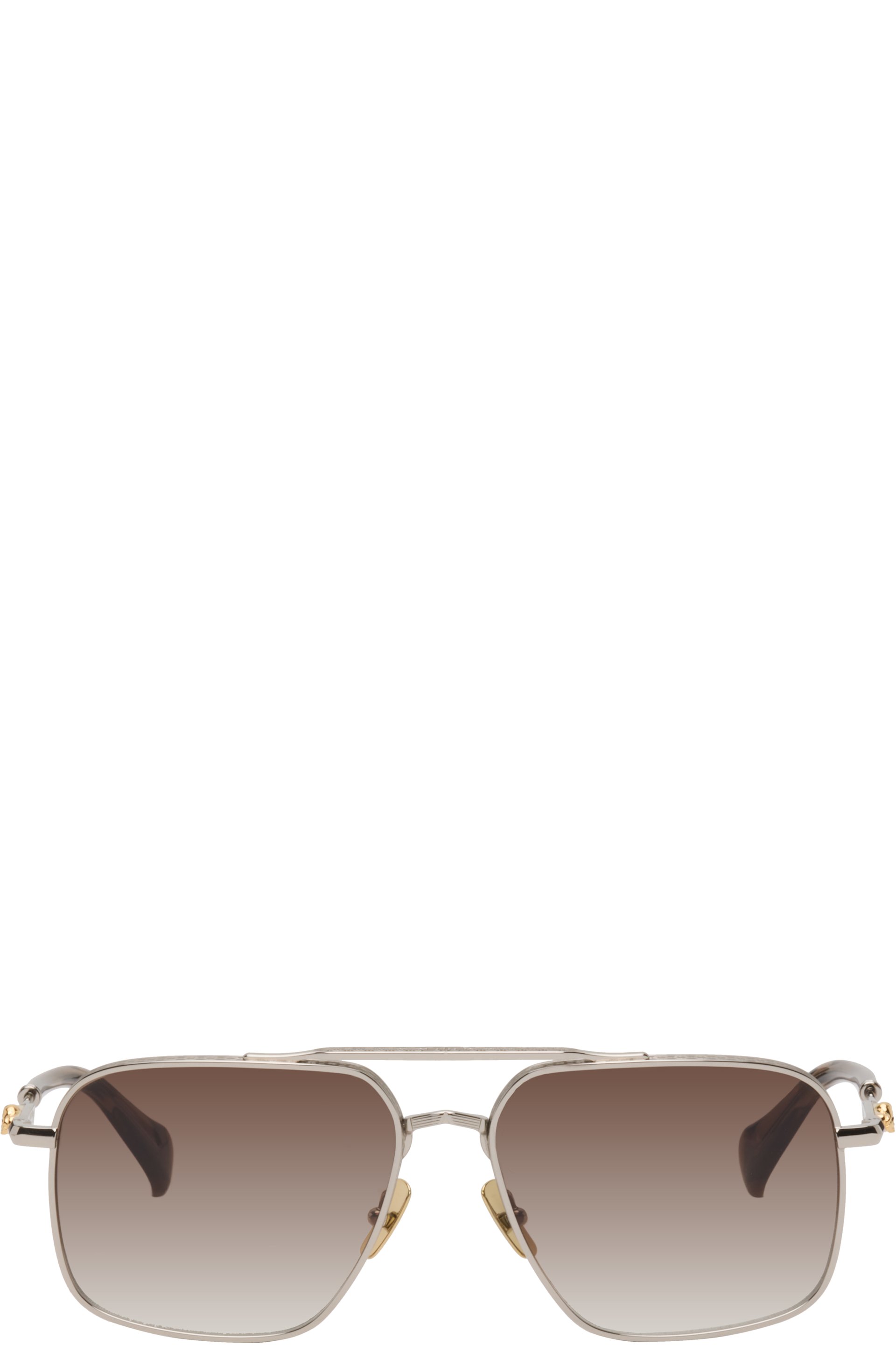 Cutler and Gross - Silver The Great Frog Edition Ganton Navigator Sunglasses