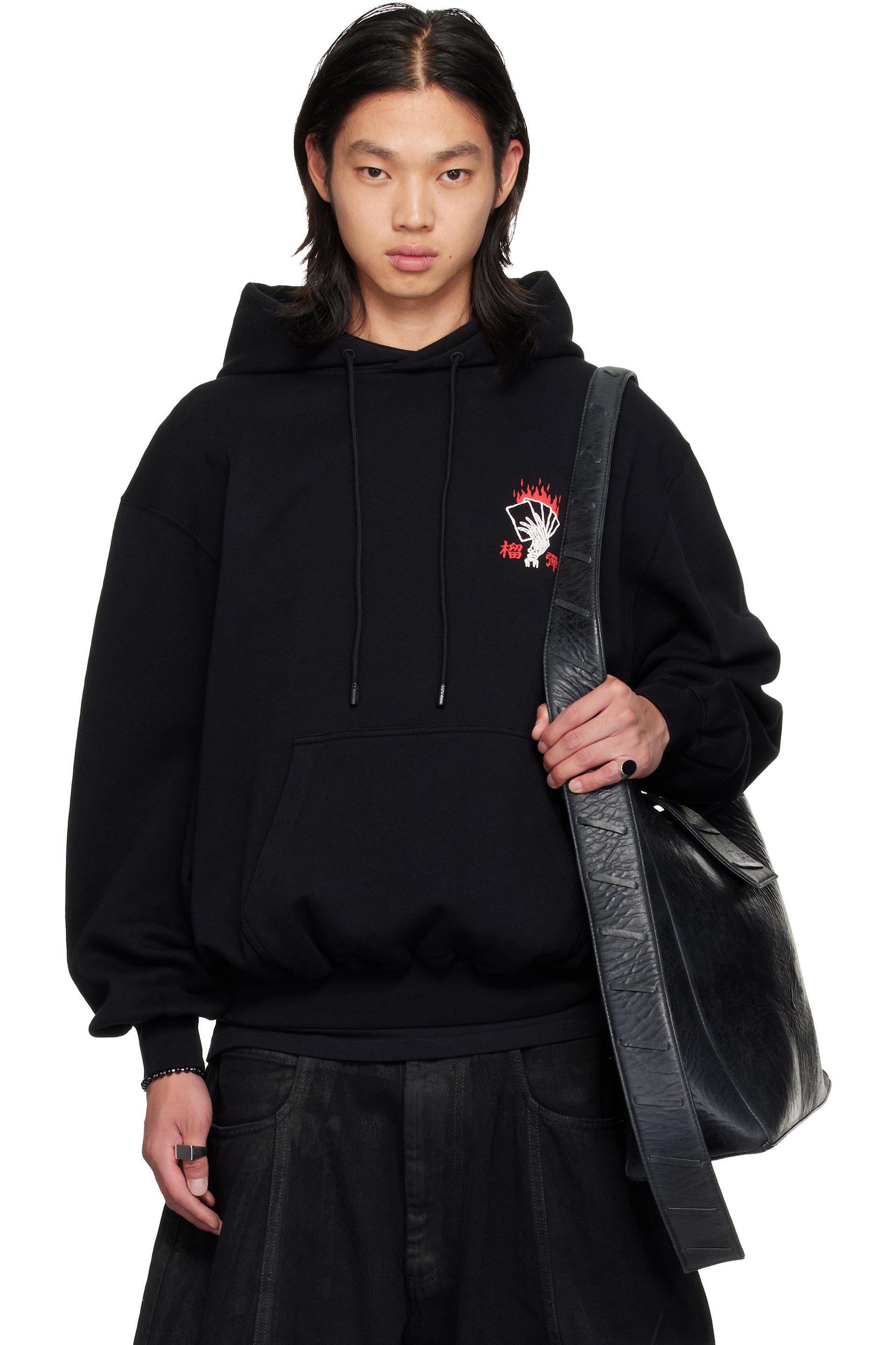 LU'U DAN - Black Aftermath Hoodie