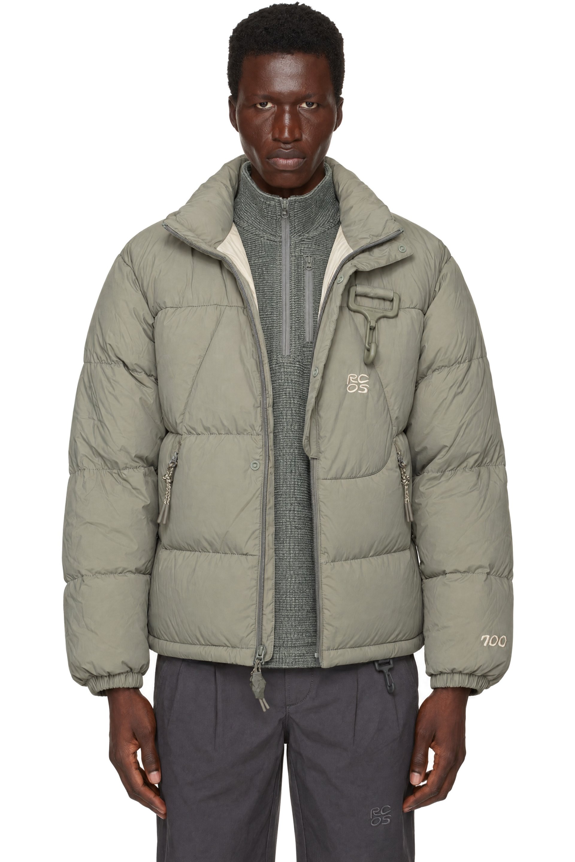 RCOS - Green NY.DD.WR Down Sierra Puffer Jacket