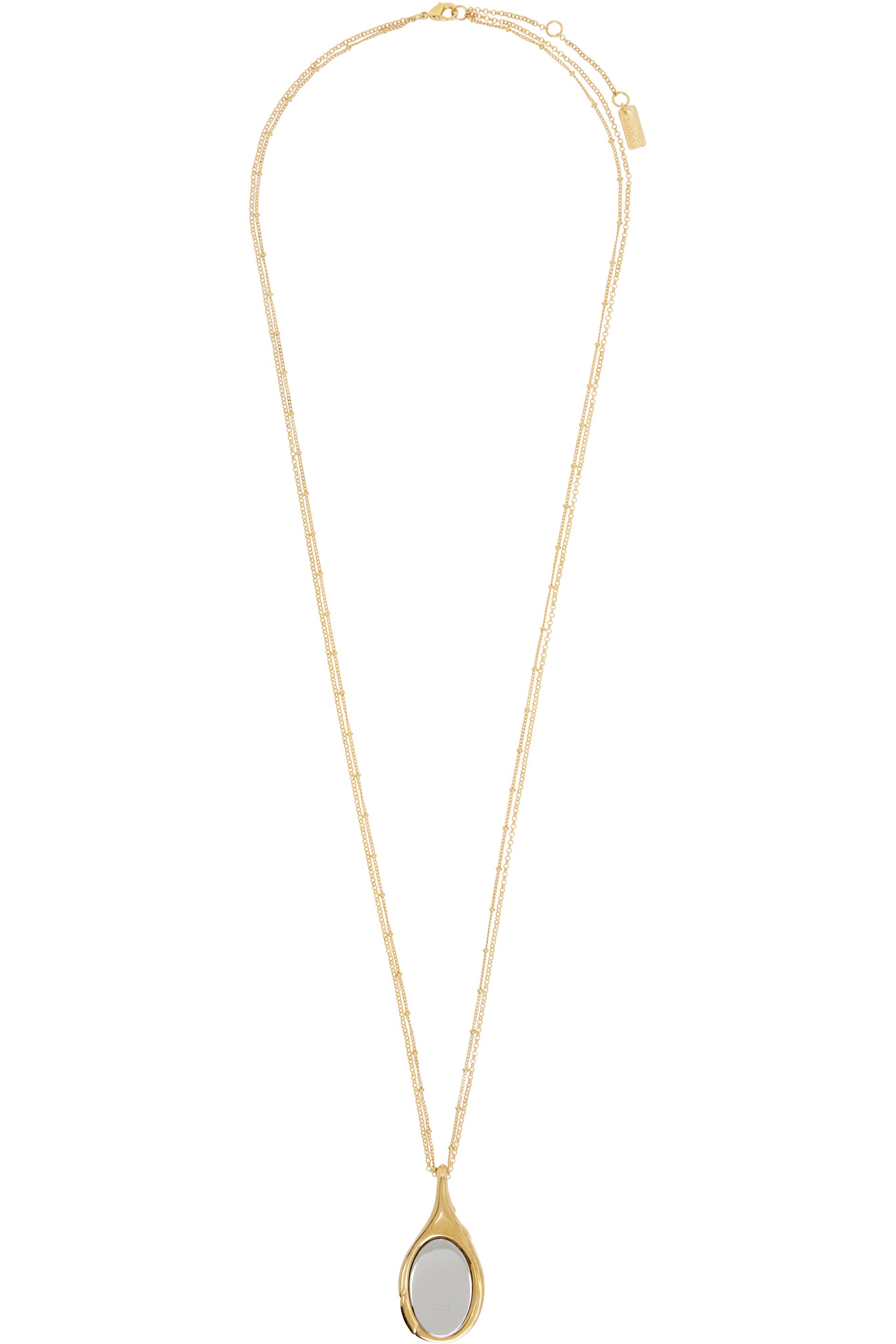 Chloé - Mirrored Pendant Necklace