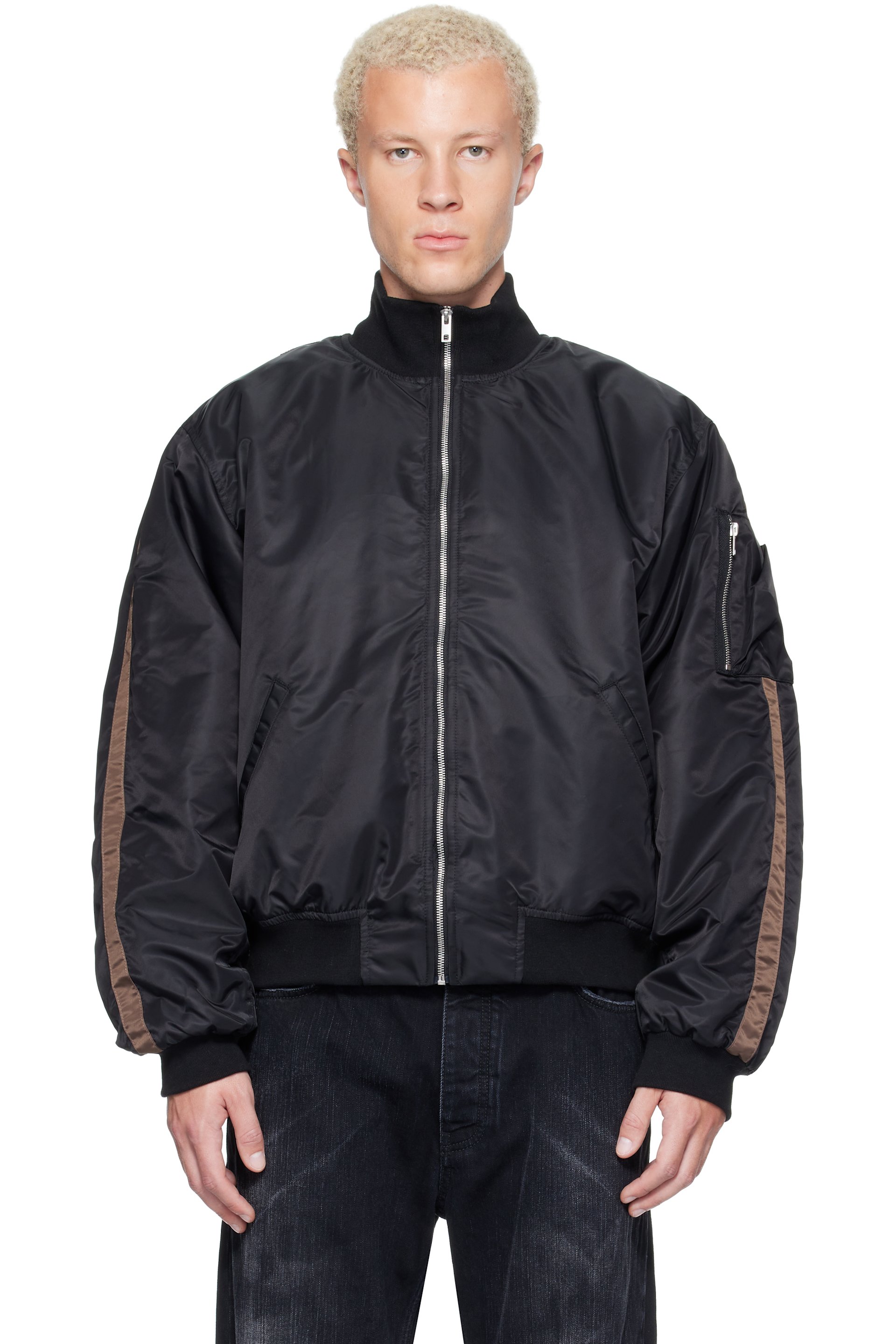 ALEXANDER DIGENOVA - Black RL Bomber Jacket