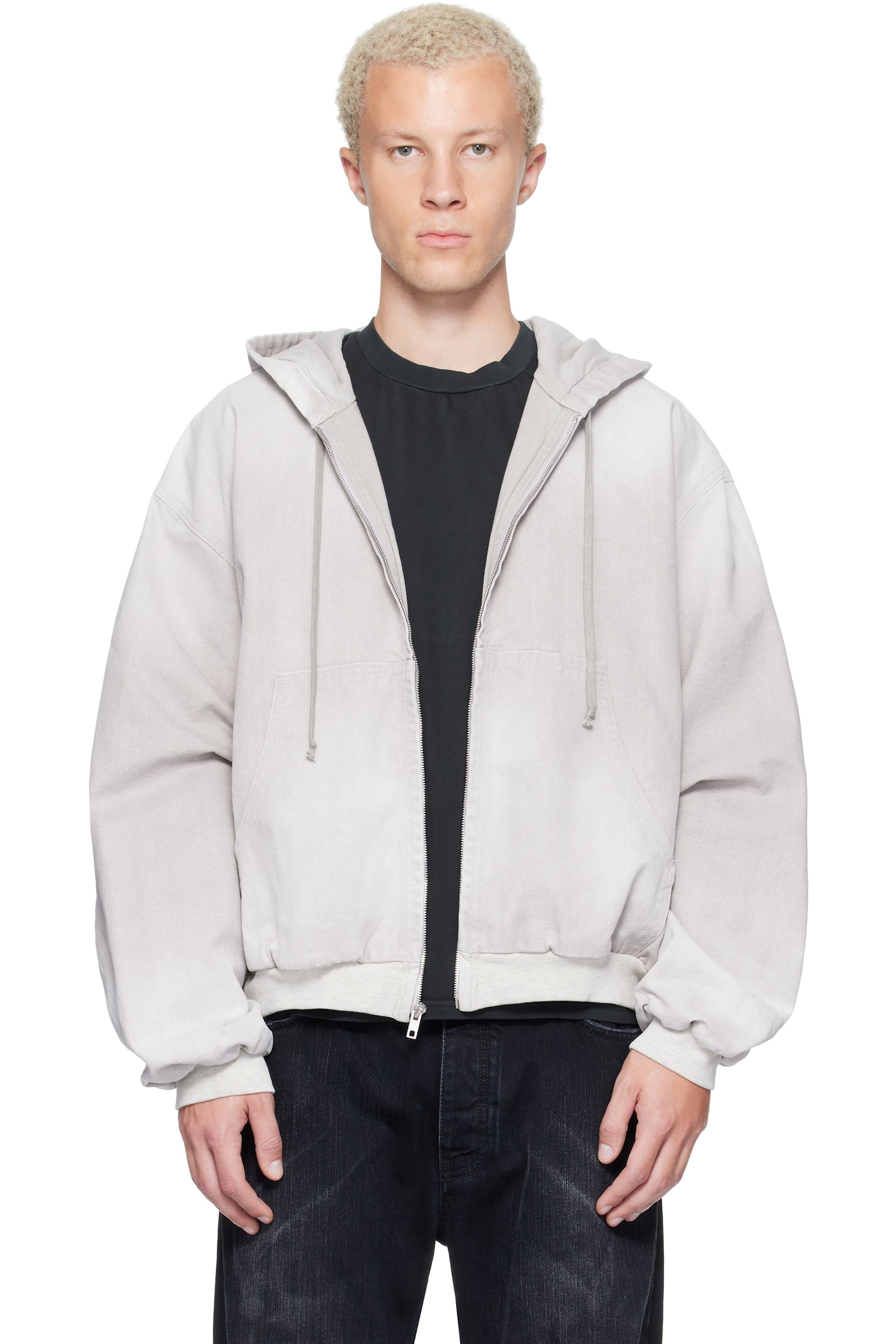 ALEXANDER DIGENOVA - Gray Underground Canvas Jacket