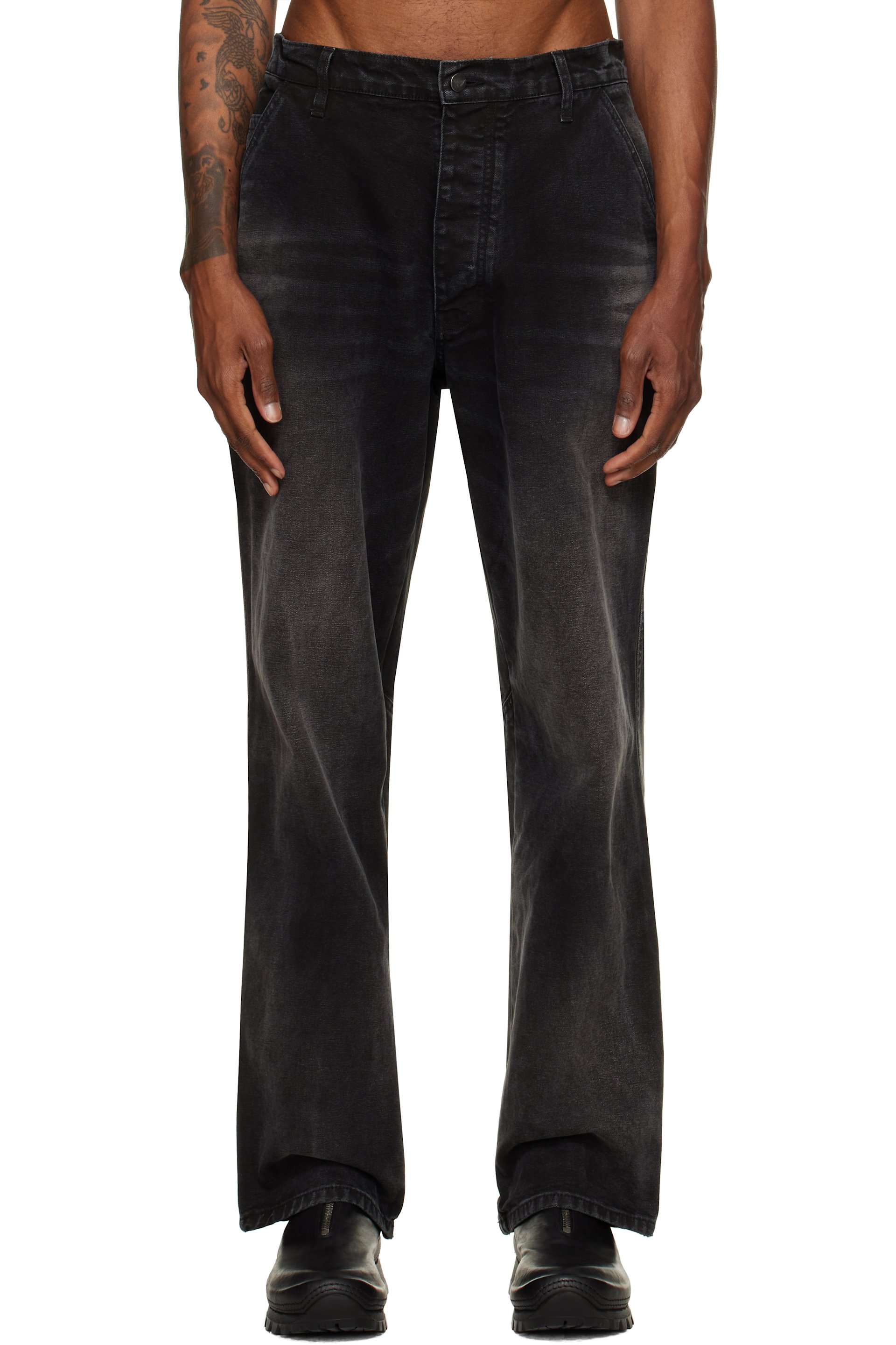ALEXANDER DIGENOVA - Black Underground Cargo Pants