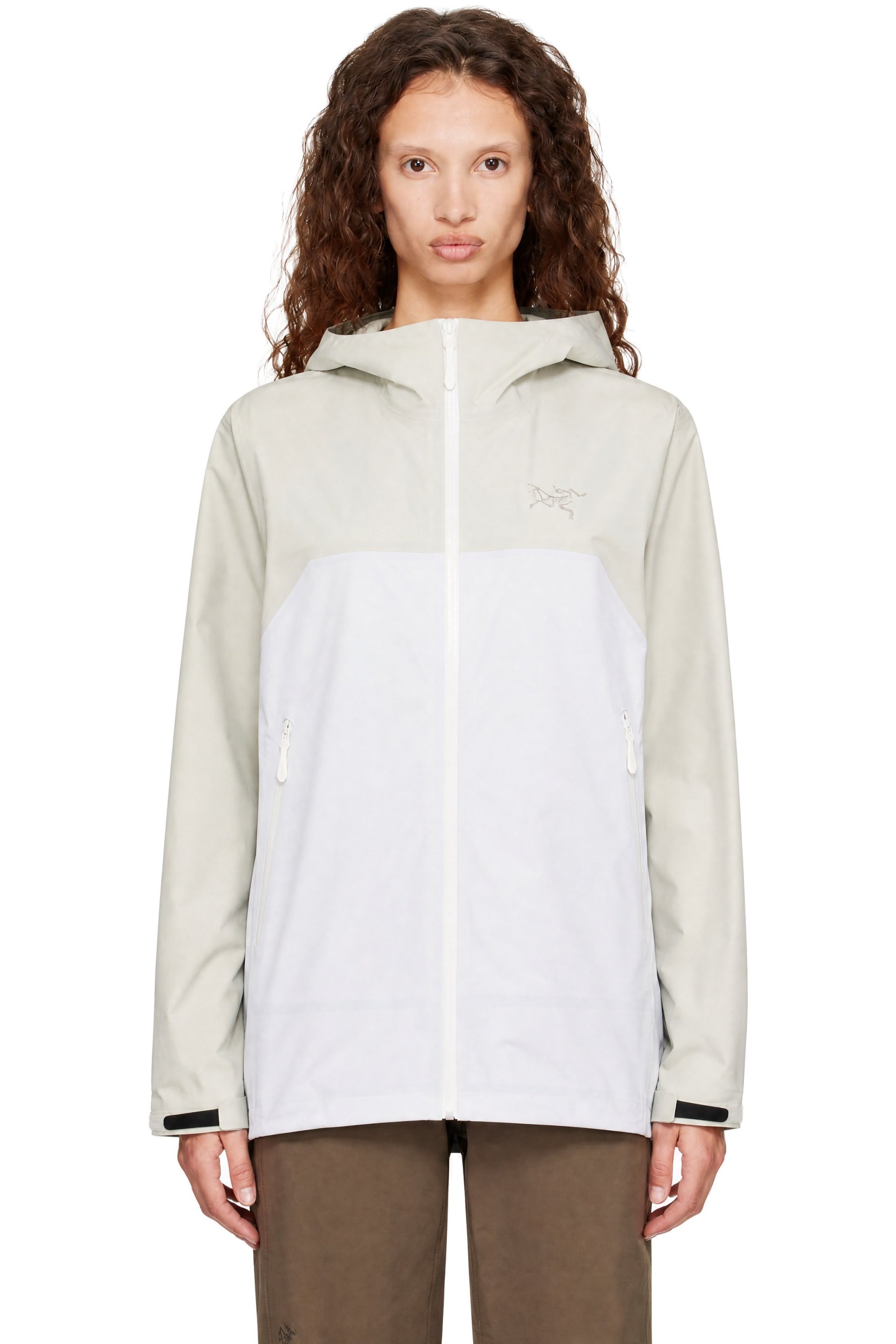 Arc'teryx - Off-White & Beige Beta Jacket