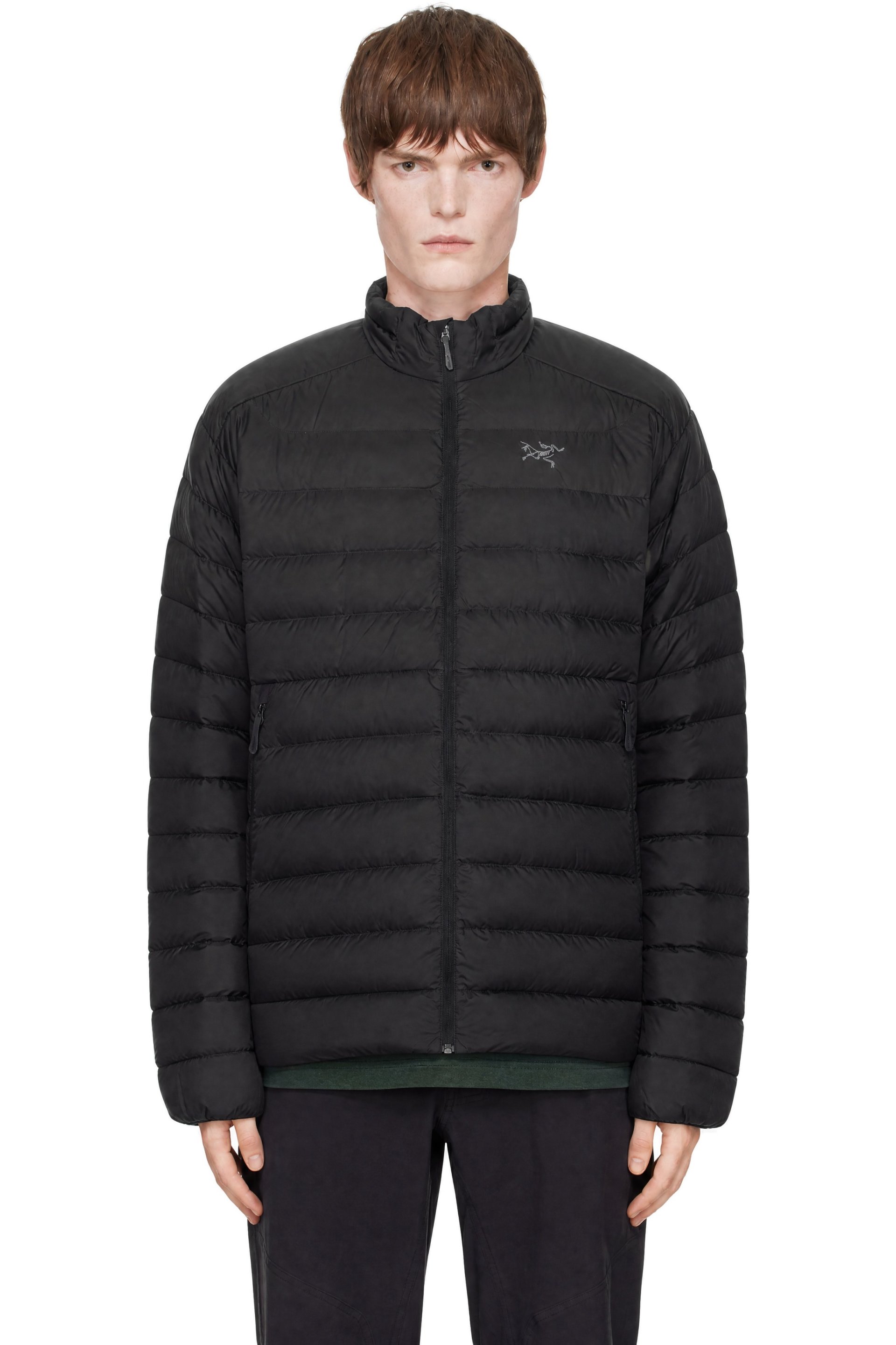 Arc'teryx - Blouson Cerium noir rembourré en duvet