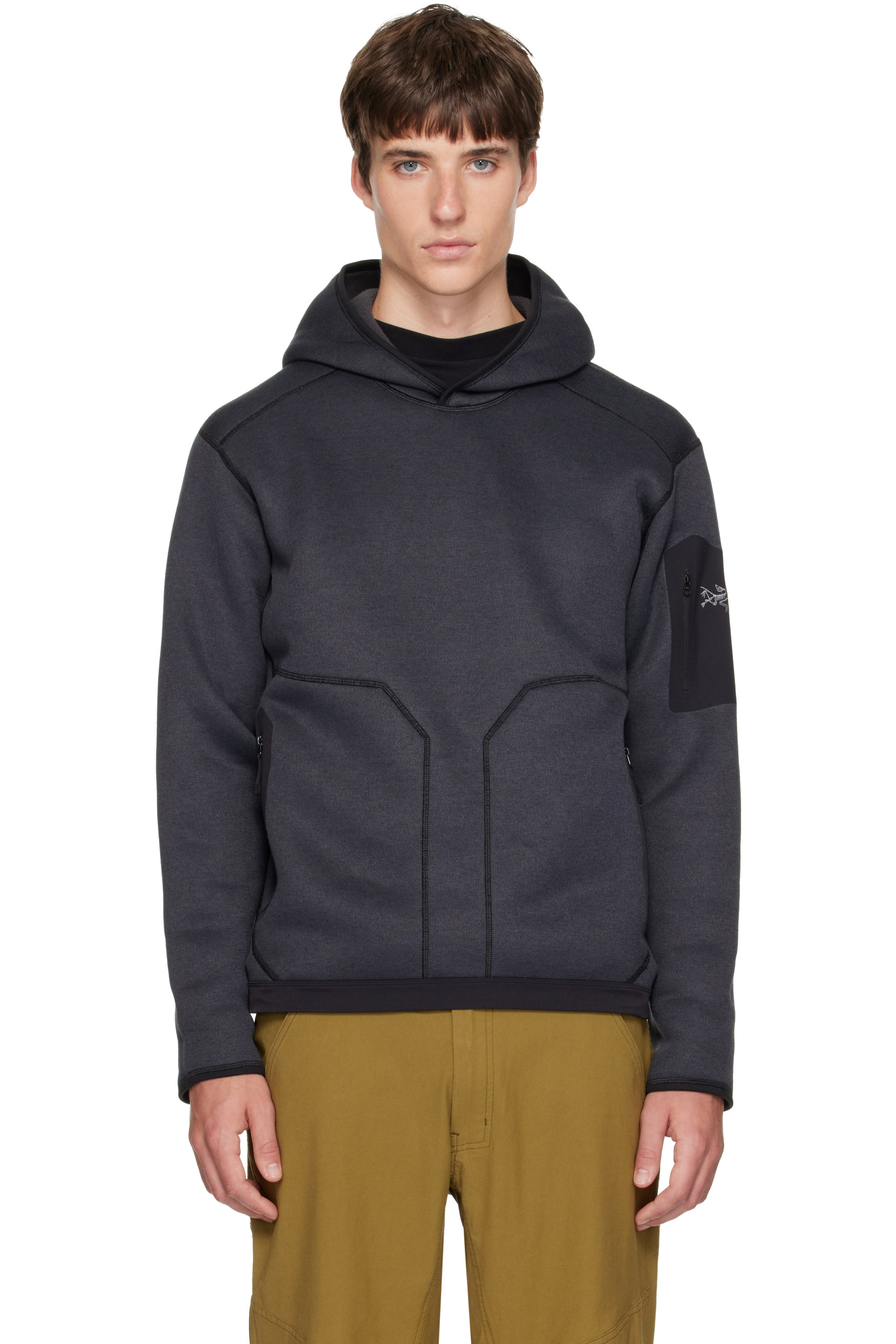 Arc'teryx - Black Covert Pullover Hoodie