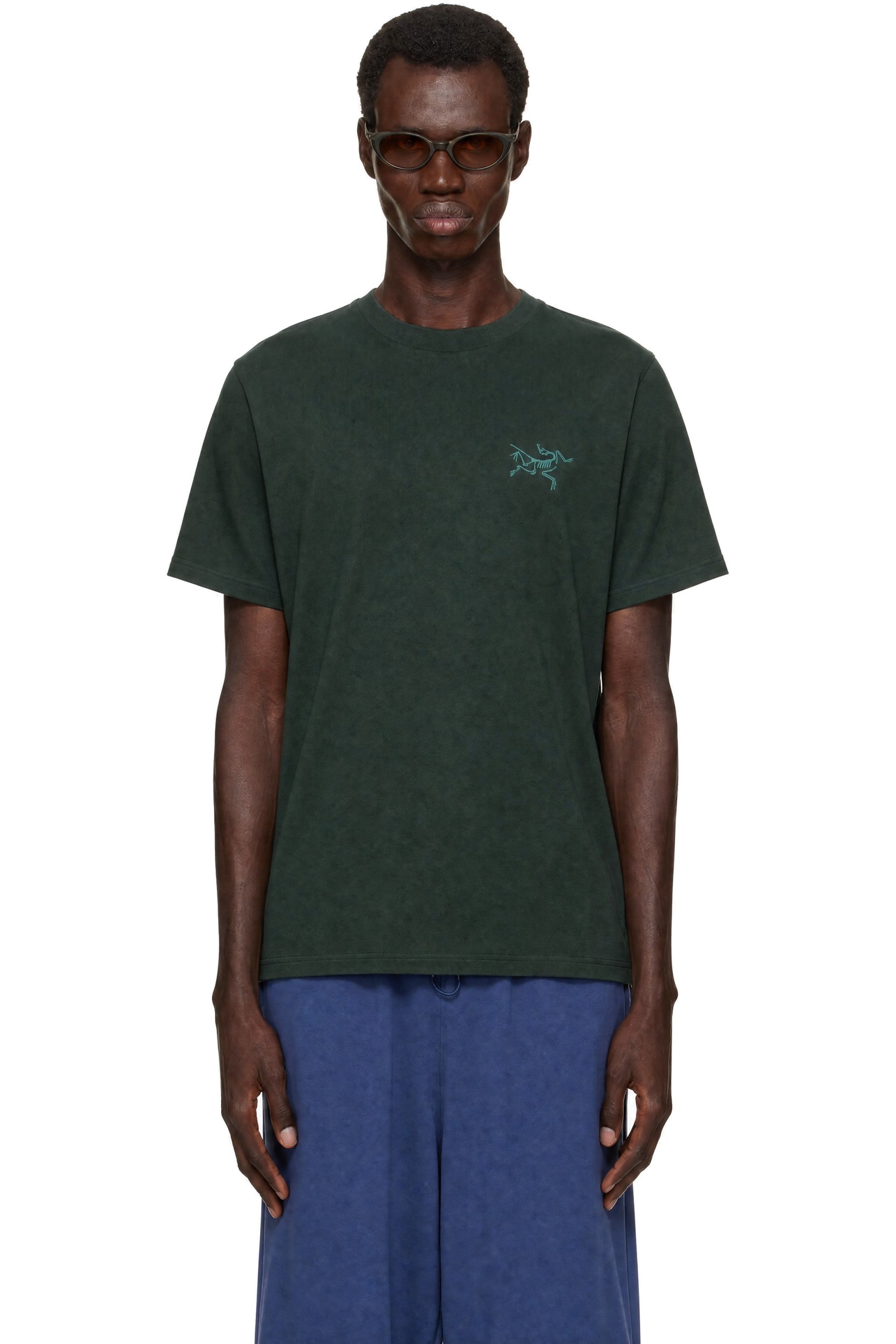 Arc'teryx - T-shirt à manches courtes Kragg SL vert en coton