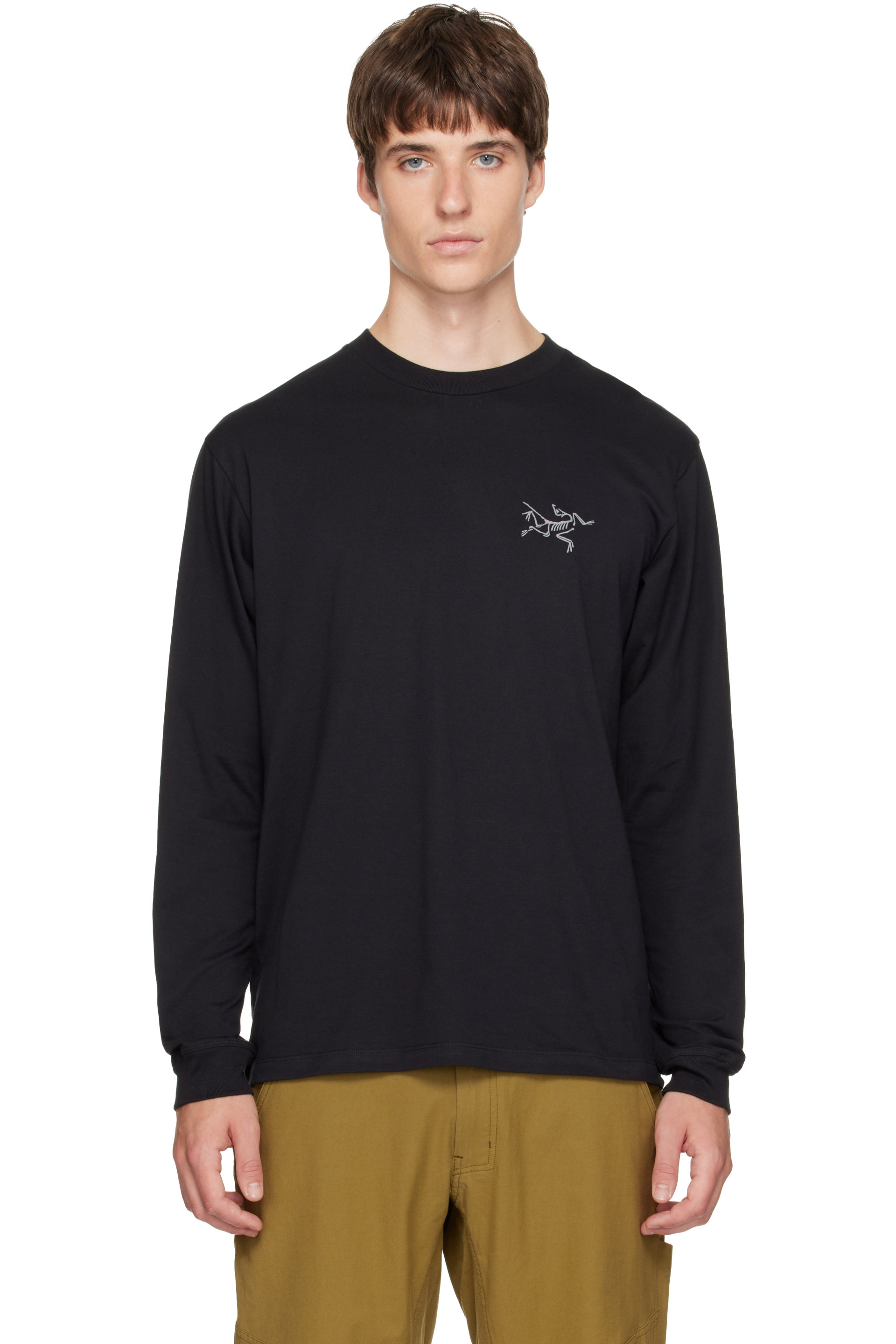 Arc'teryx - Black Kragg Cotton LS T-shirt