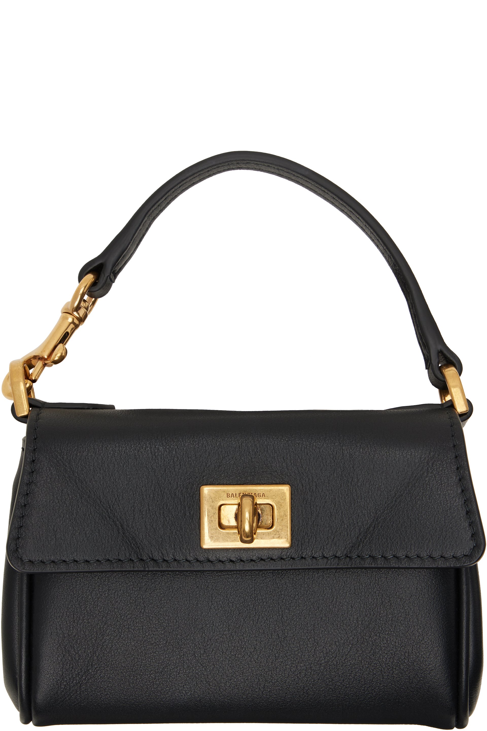 Balenciaga - Black Rodeo Micro Bag Charm