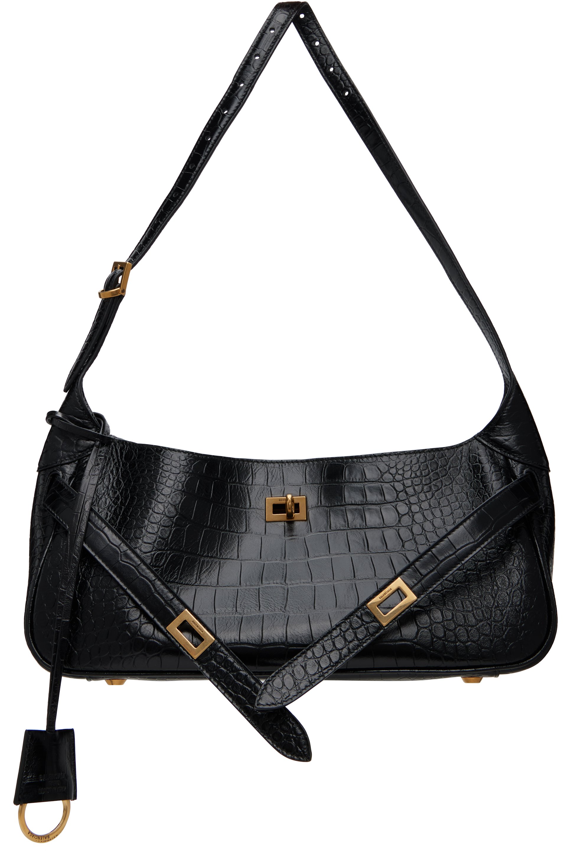 Balenciaga - Black Bel Air S Shoulder Bag