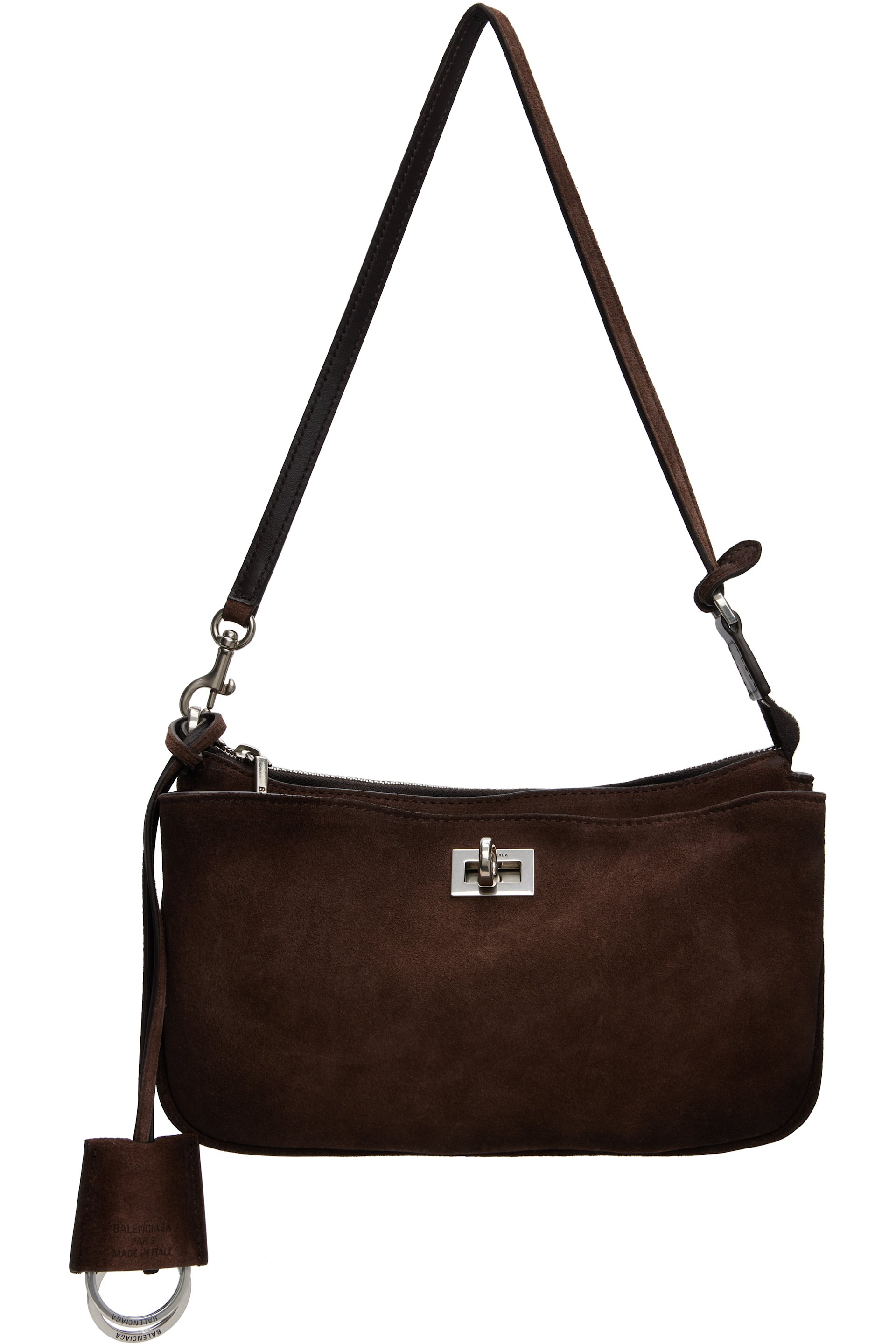 Balenciaga - Brown Rodeo Sling Pochette Bag