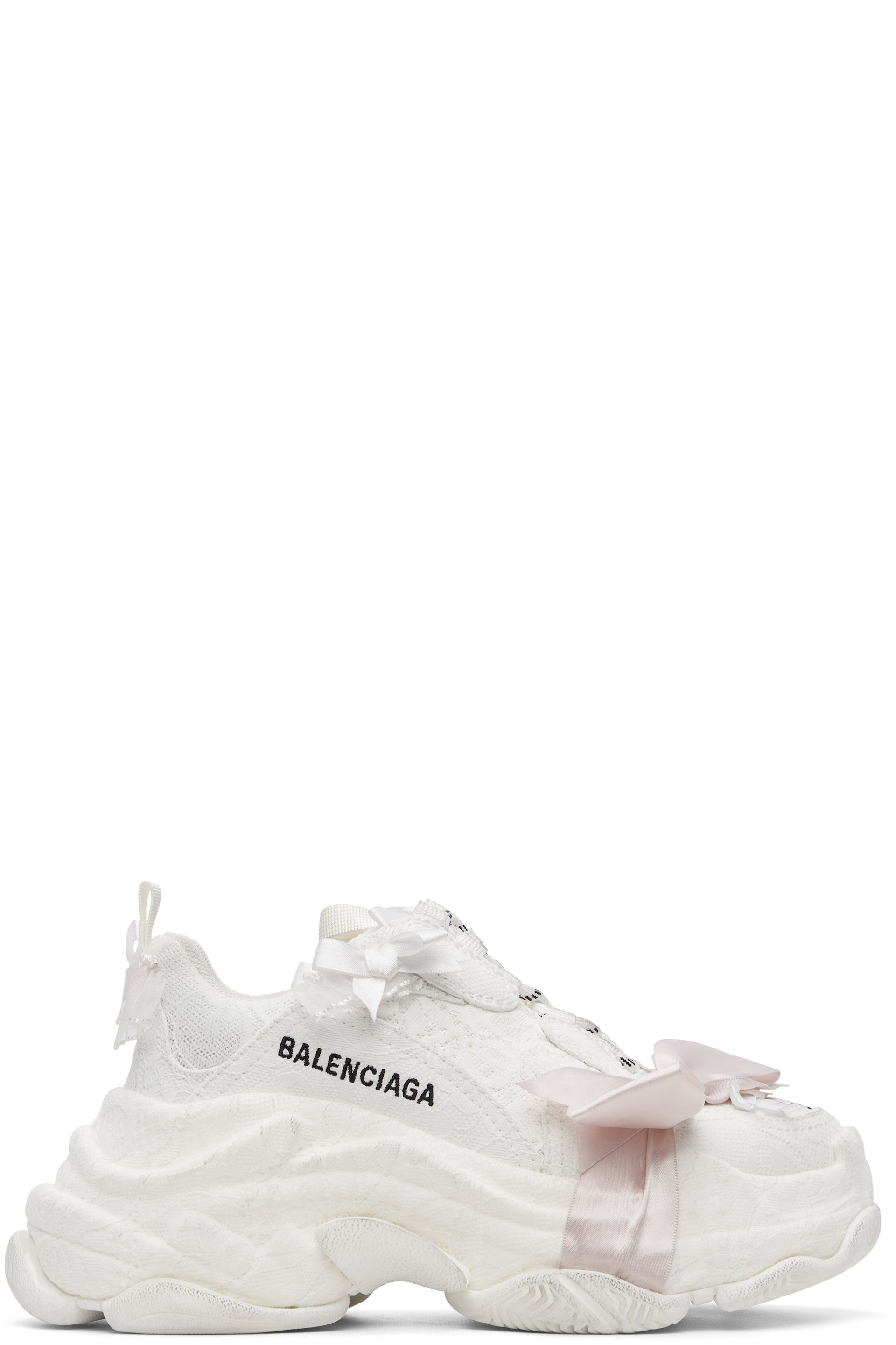 Balenciaga - White Triple S Sneakers