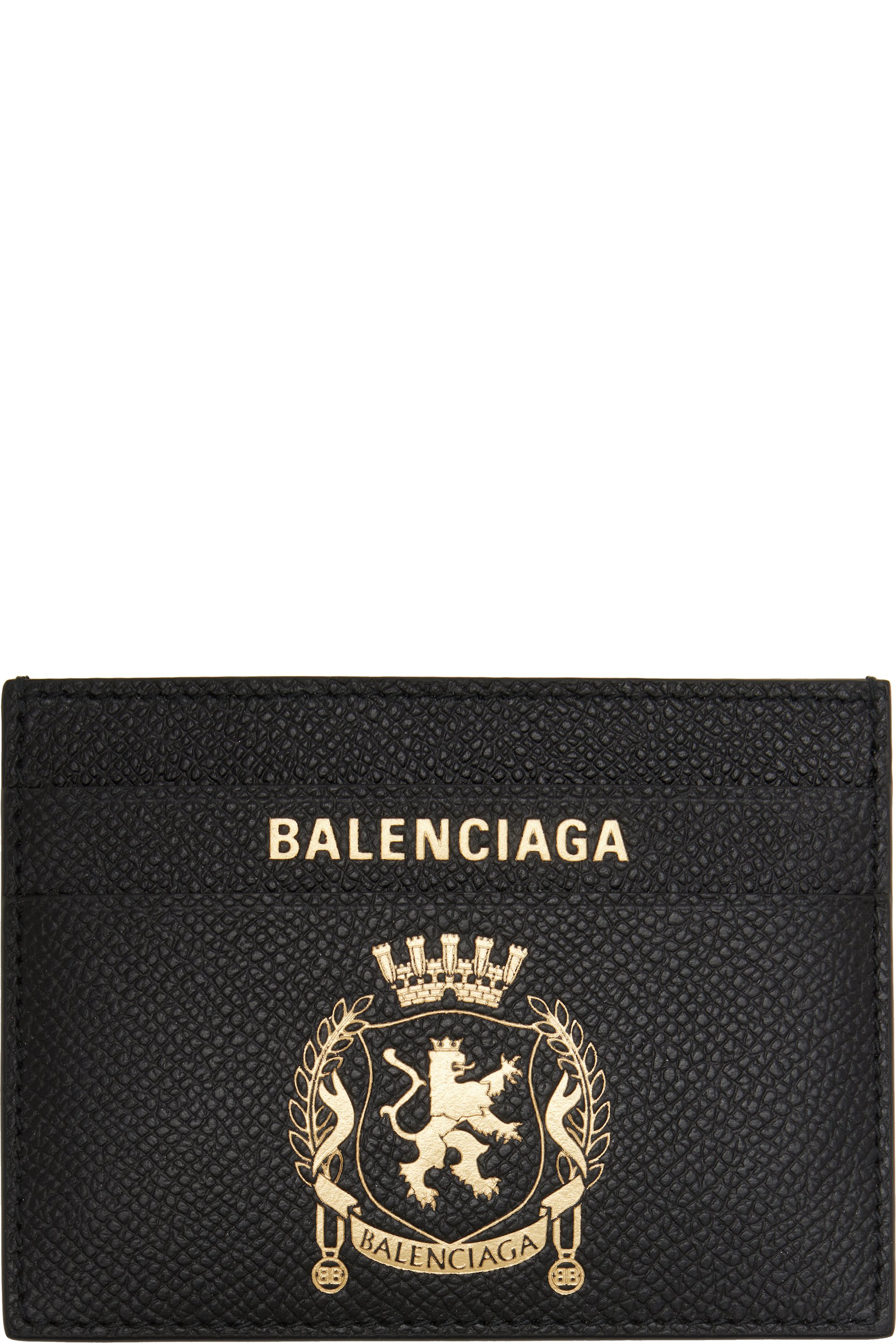 Balenciaga - Black Passport Card Holder