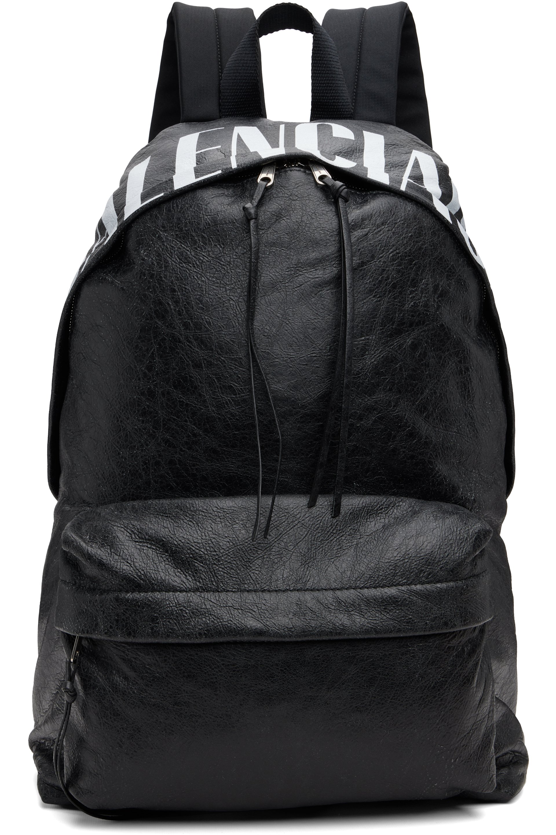 Balenciaga - Black Vintage Area Storico Editor Backpack