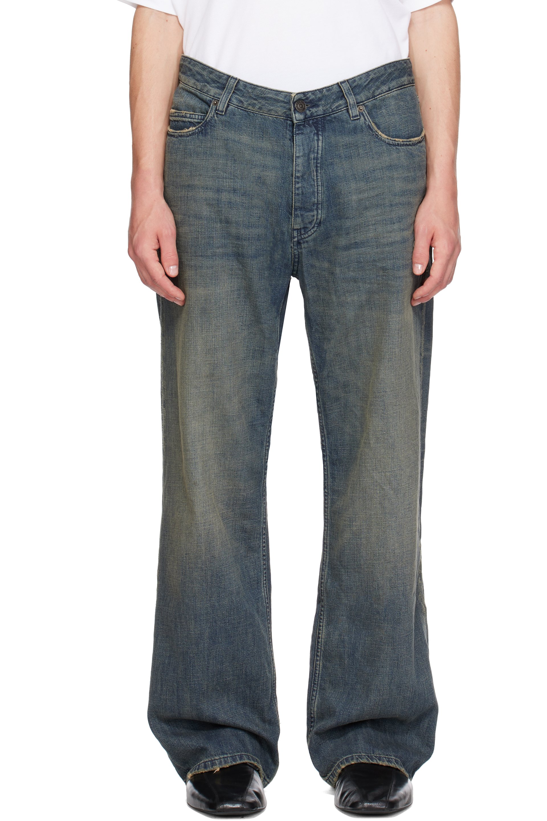 Balenciaga - Blue Relaxed Fit Jeans