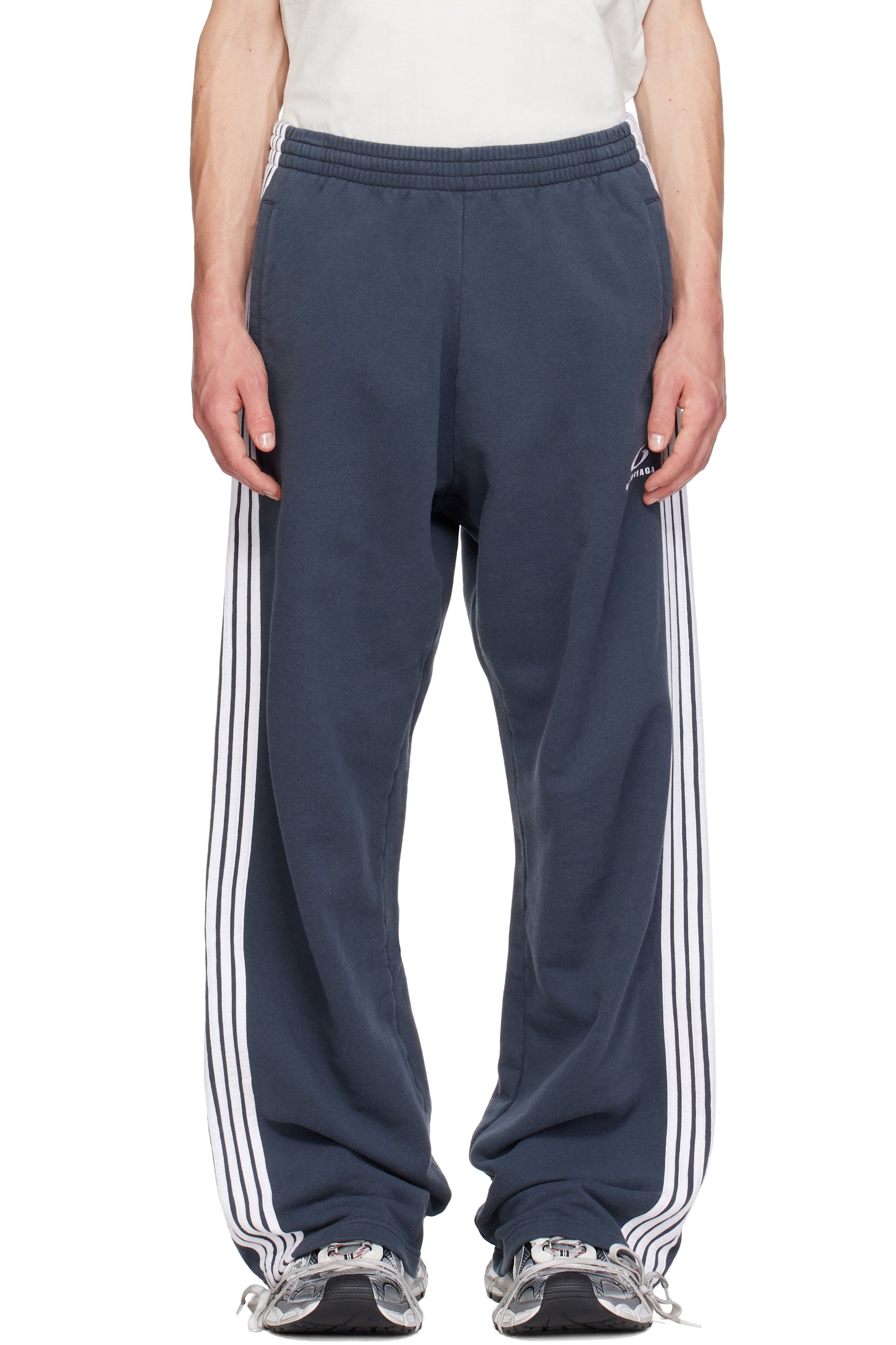 Balenciaga - Navy Baggy Sweatpants