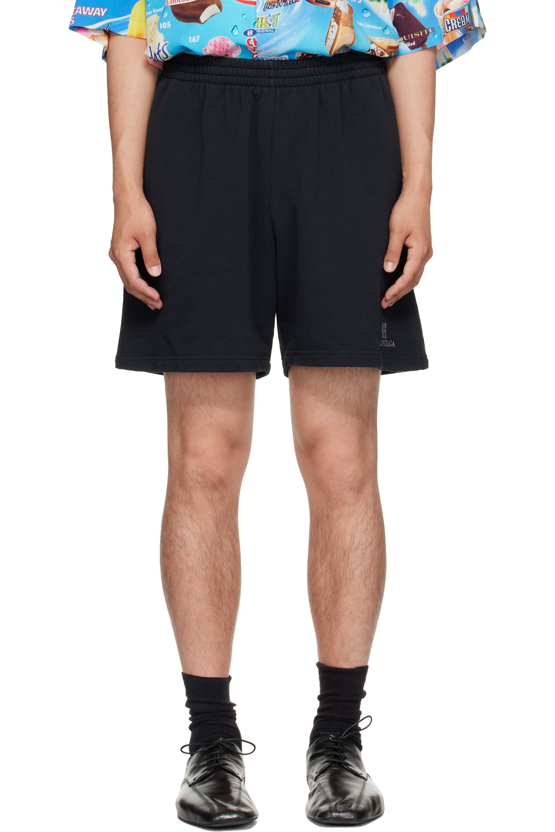 Balenciaga - Black Nano BB Shorts