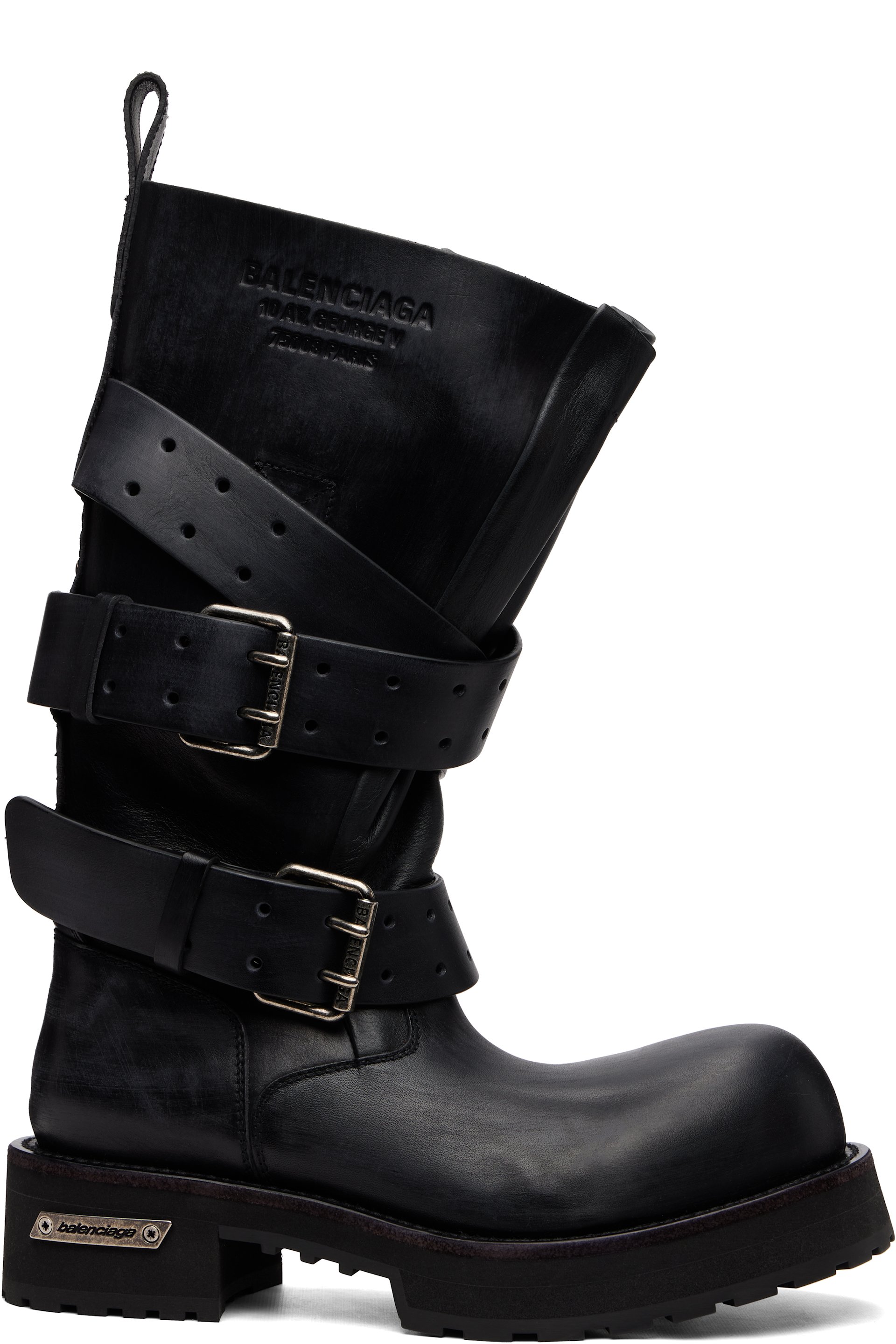 Balenciaga - Black Venom High Boots