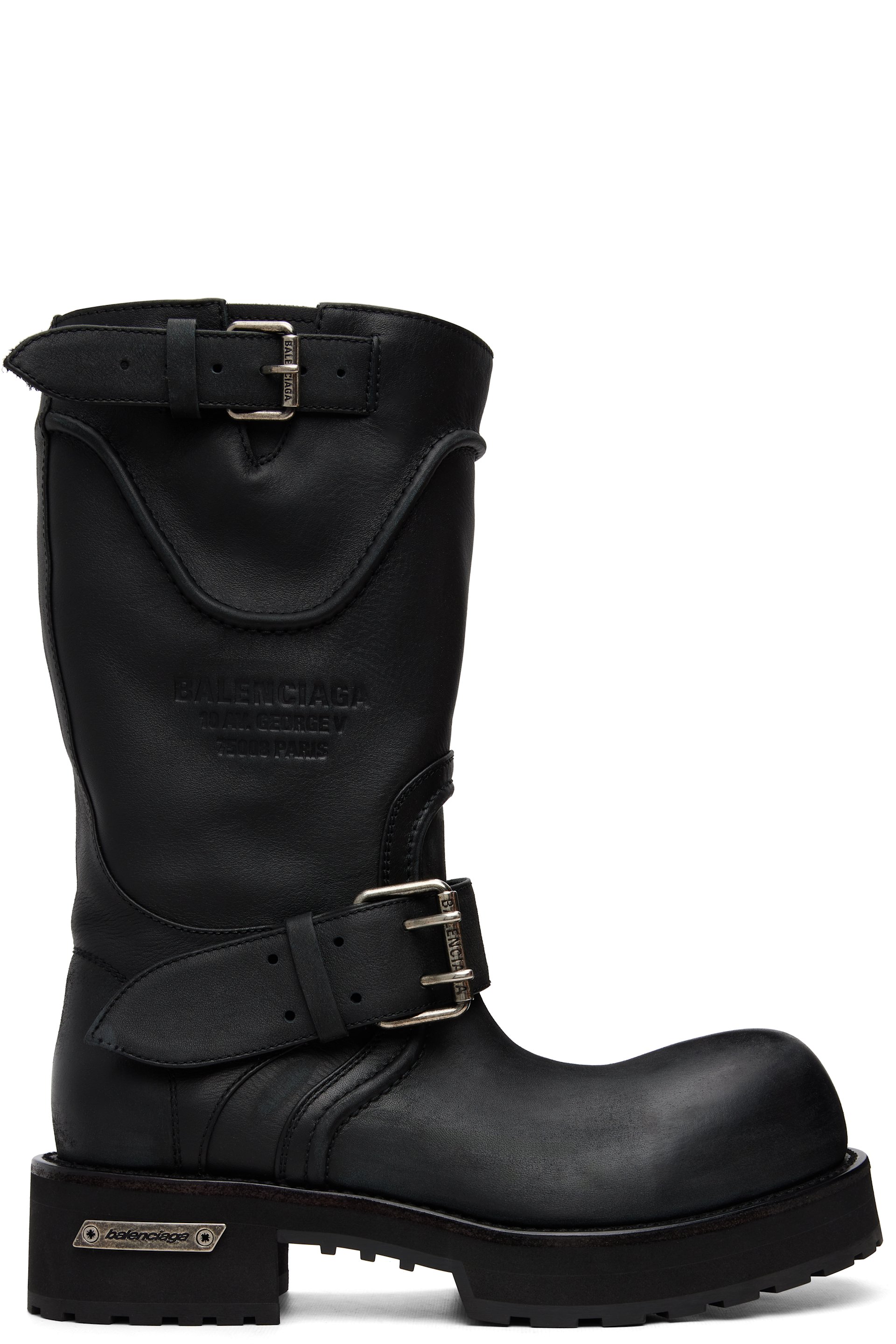 Balenciaga - Bottes Venom noires
