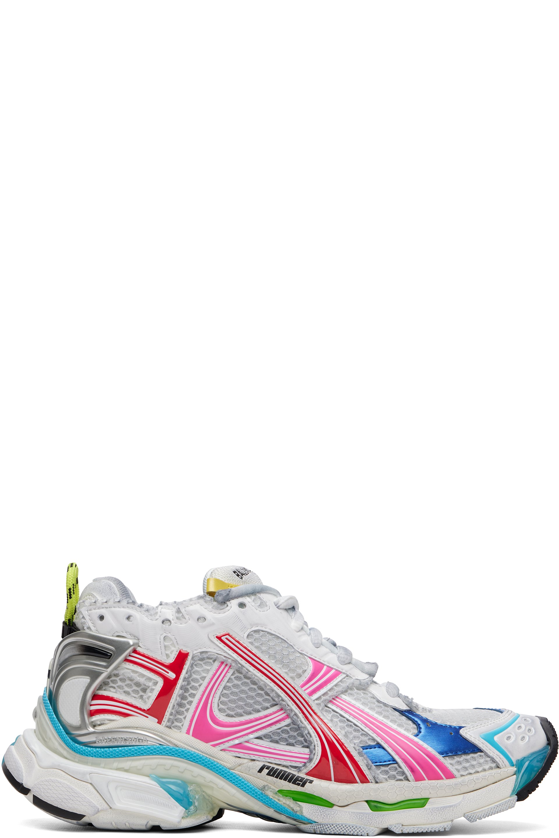 Balenciaga - Baskets de course multicolores