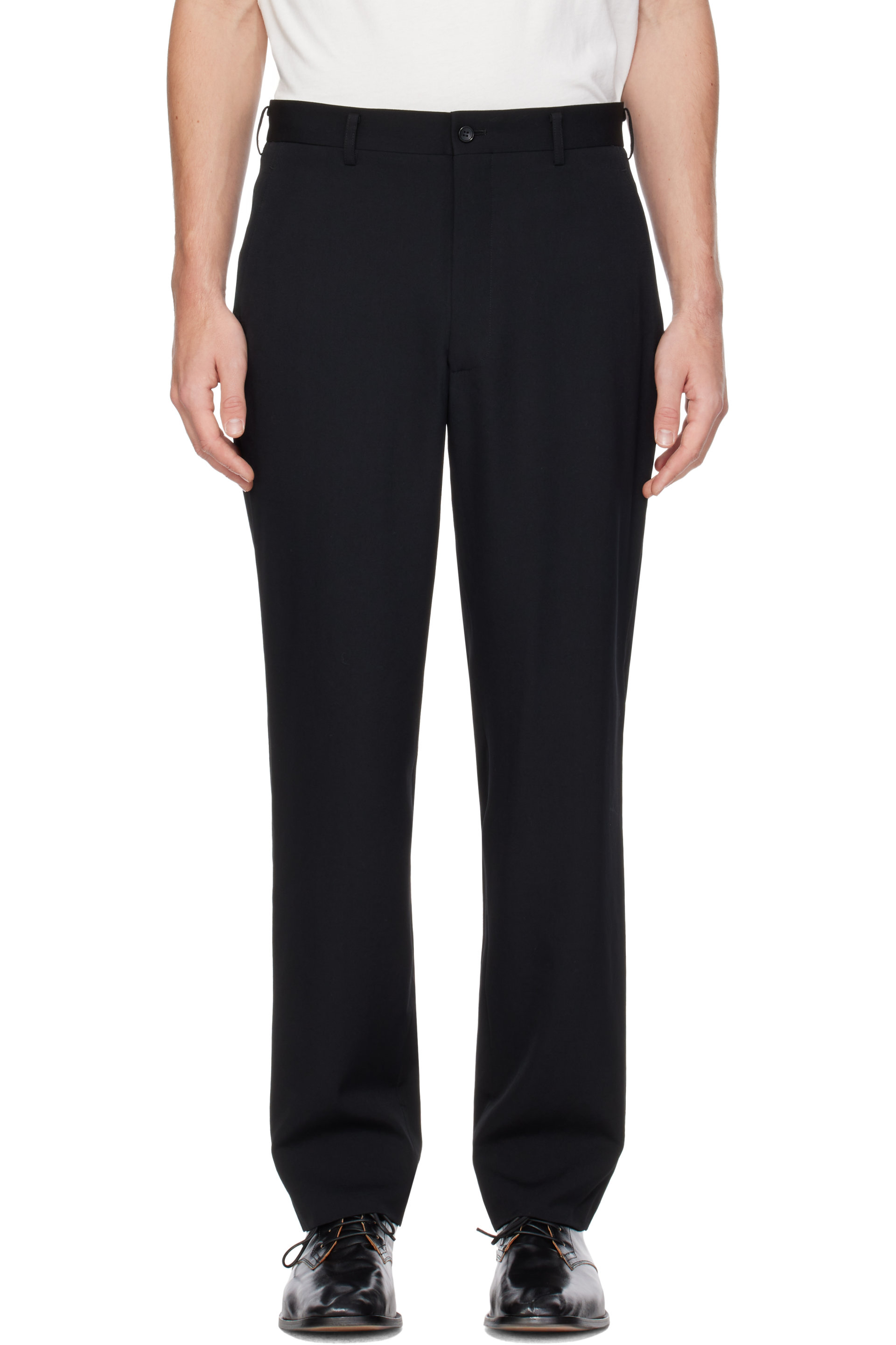 Comme des Garçons Homme Plus - Black Wool Trousers